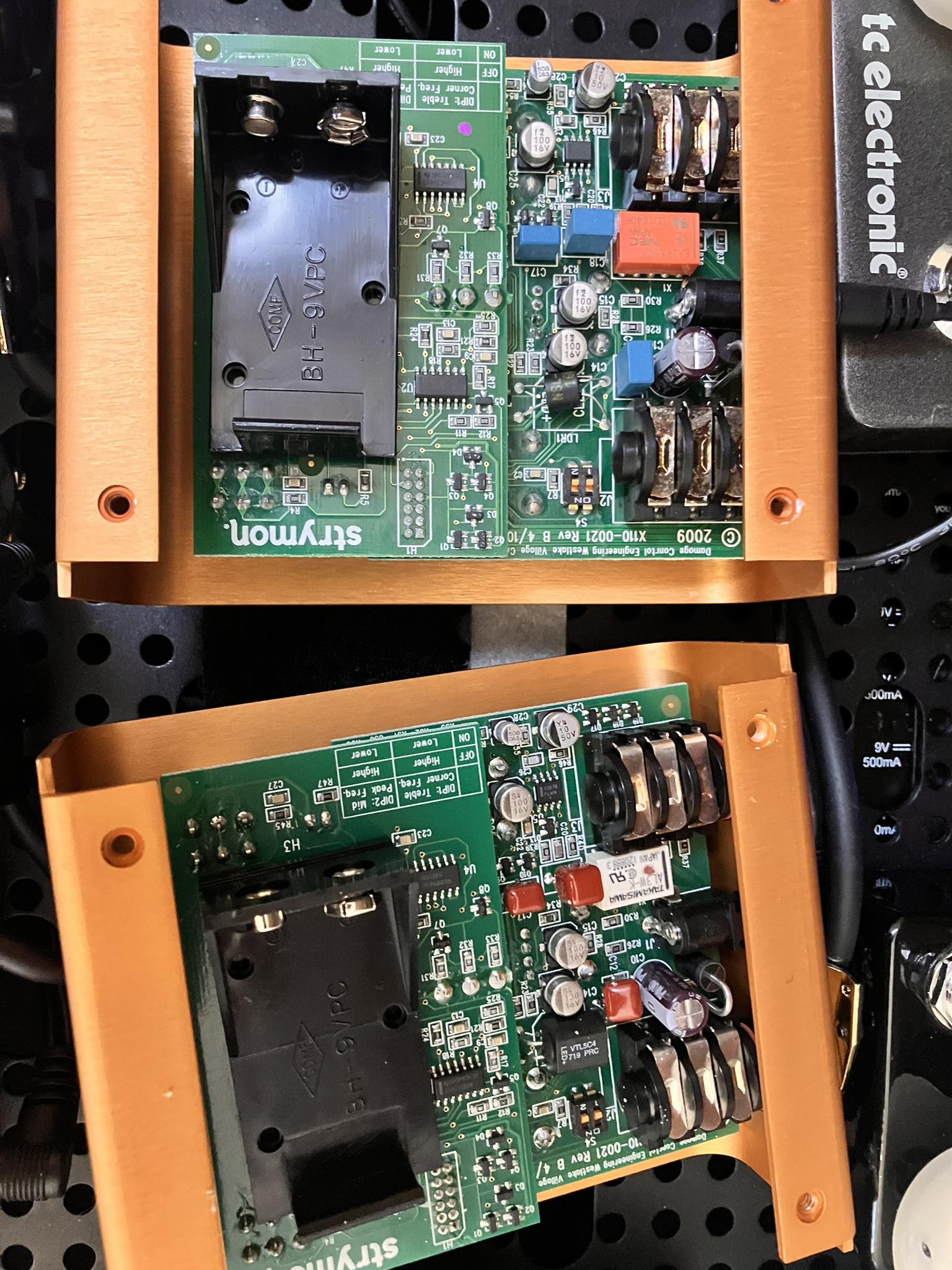 Why do two Strymon OB.1 compressors sound different with the same