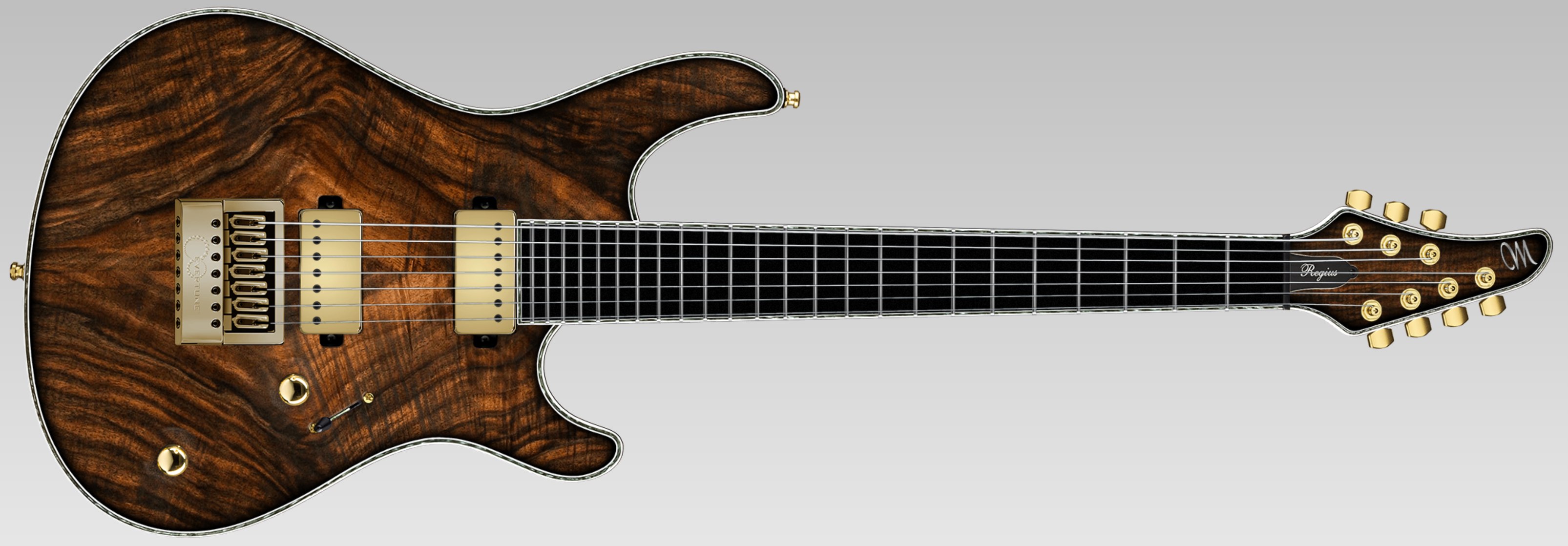 Mayones custom Regius guitar top wood selection experience?