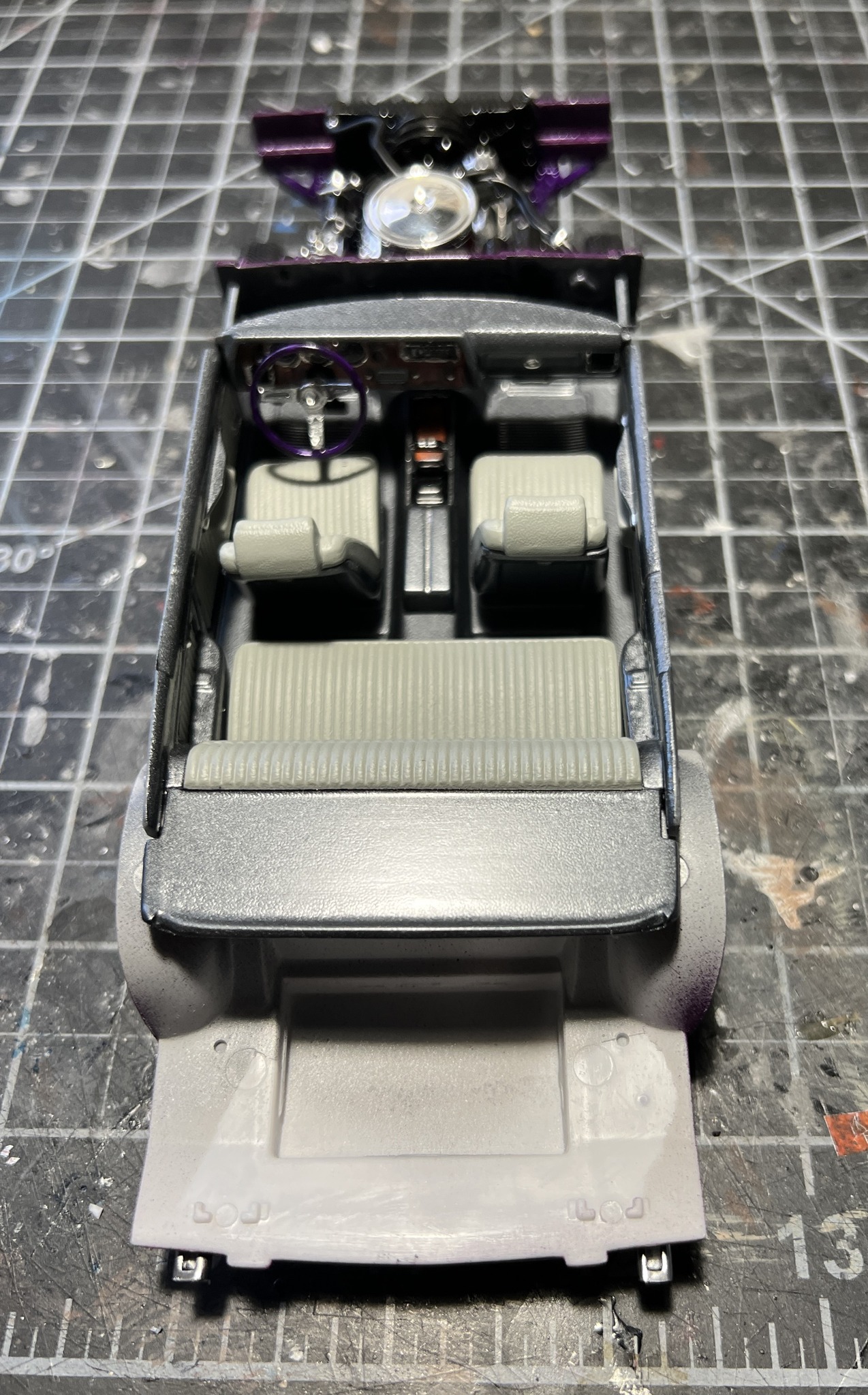 70 monte carlo lowrider model car build