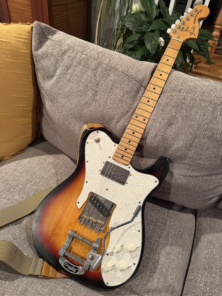 Customized Fender Telecaster Deluxe with CuNiFe pickups