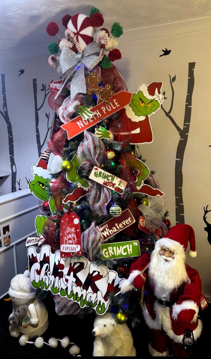 Grinch Adventskranz❤️💚