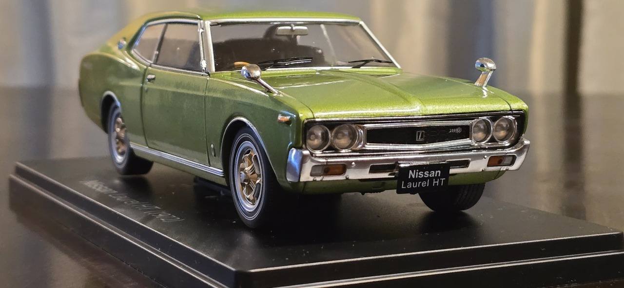 Nissan Laurel HT 1972 1/24ミニカー DCCLCupes Nissan Laurel HT (1972) 1:24 Nissan aurelHT HT Nissan