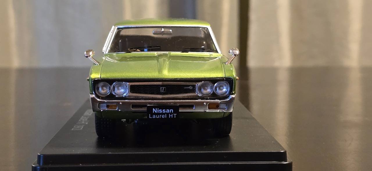 Nissan Laurel HT 1972 1/24ミニカー DCCLCupes Nissan Laurel HT (1972) 1:24 Nissan aurelHT HT Nissan