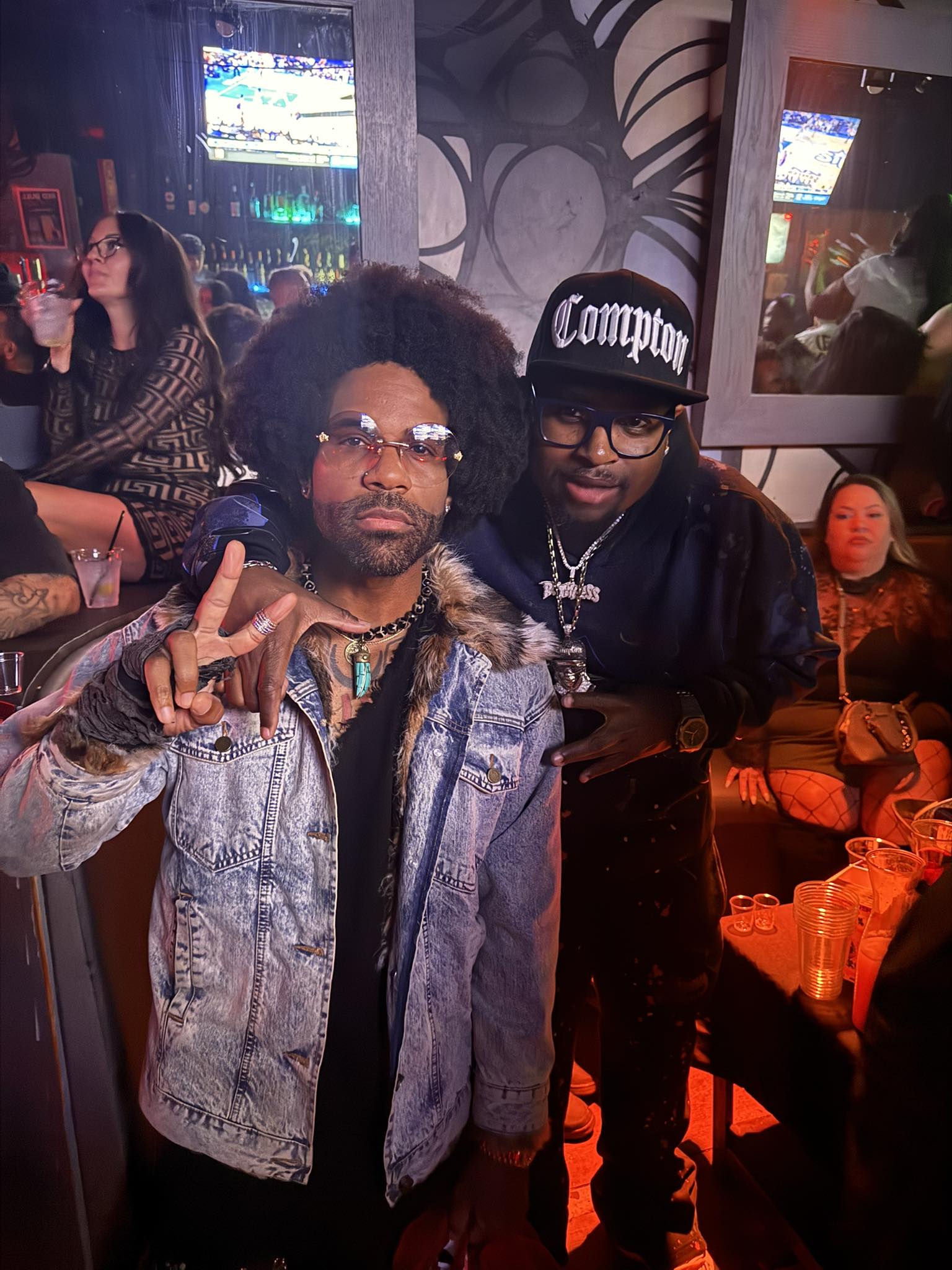 The son of a Compton legend standing here next to Lil Eazy-E
