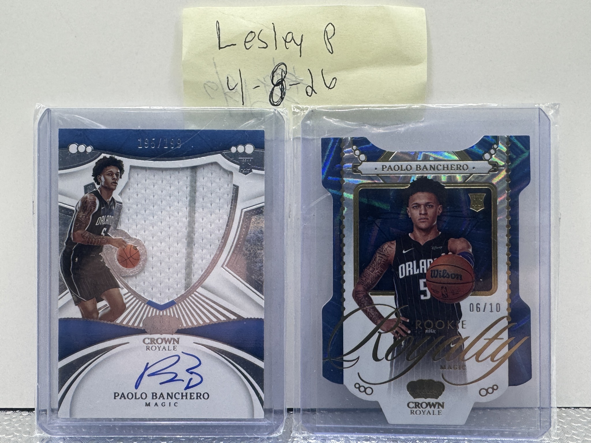 What is the value of 2021-22 Panini Prizm #183 Paolo Banchero