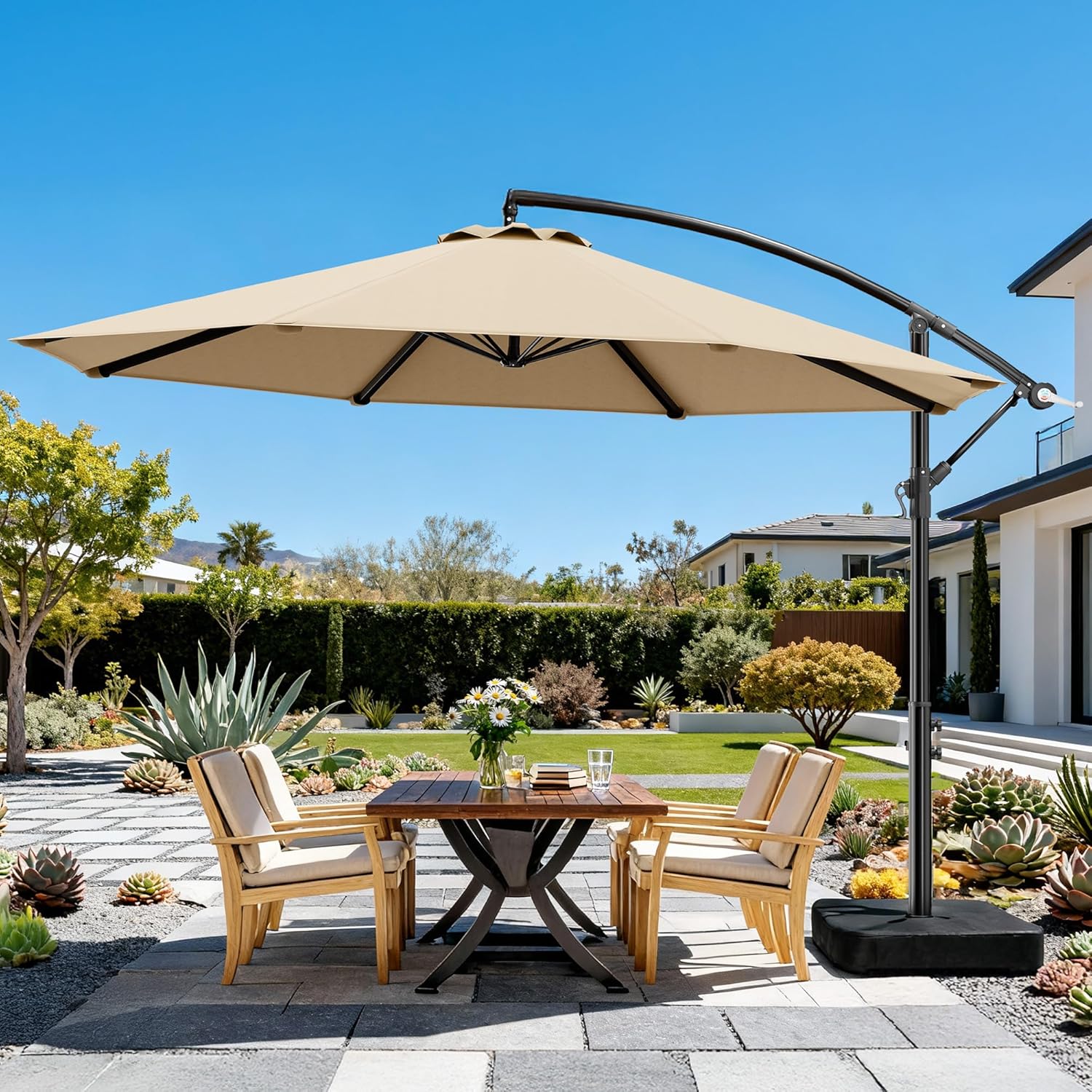 hampton bay patio umbrella base in brown Replacement Canopy for 6.5' x 10' - RipLock 350 International Caravan St. Kitts Size:111cm (15-25kg) Racing road bike Add shade conveniently wherever