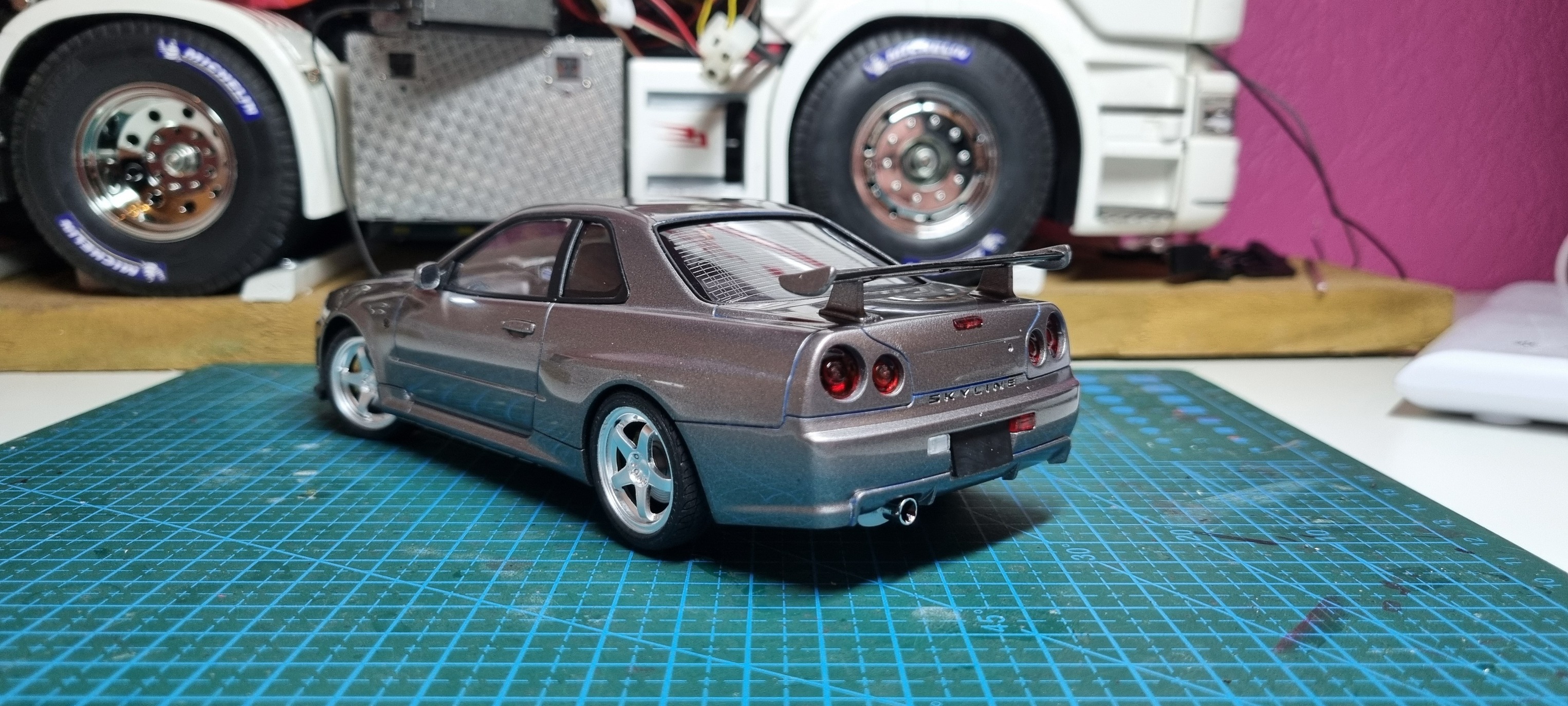 A nice quick build in the books. A Fujimi snap-style kit of a