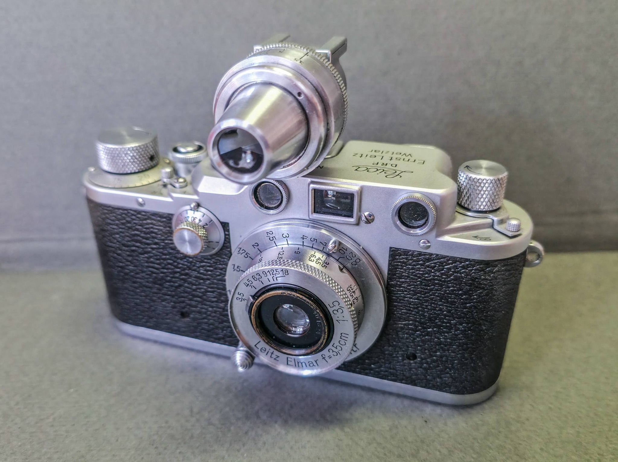 Leica IIIa 1937 with Elmar 50mm f/3.5 lens