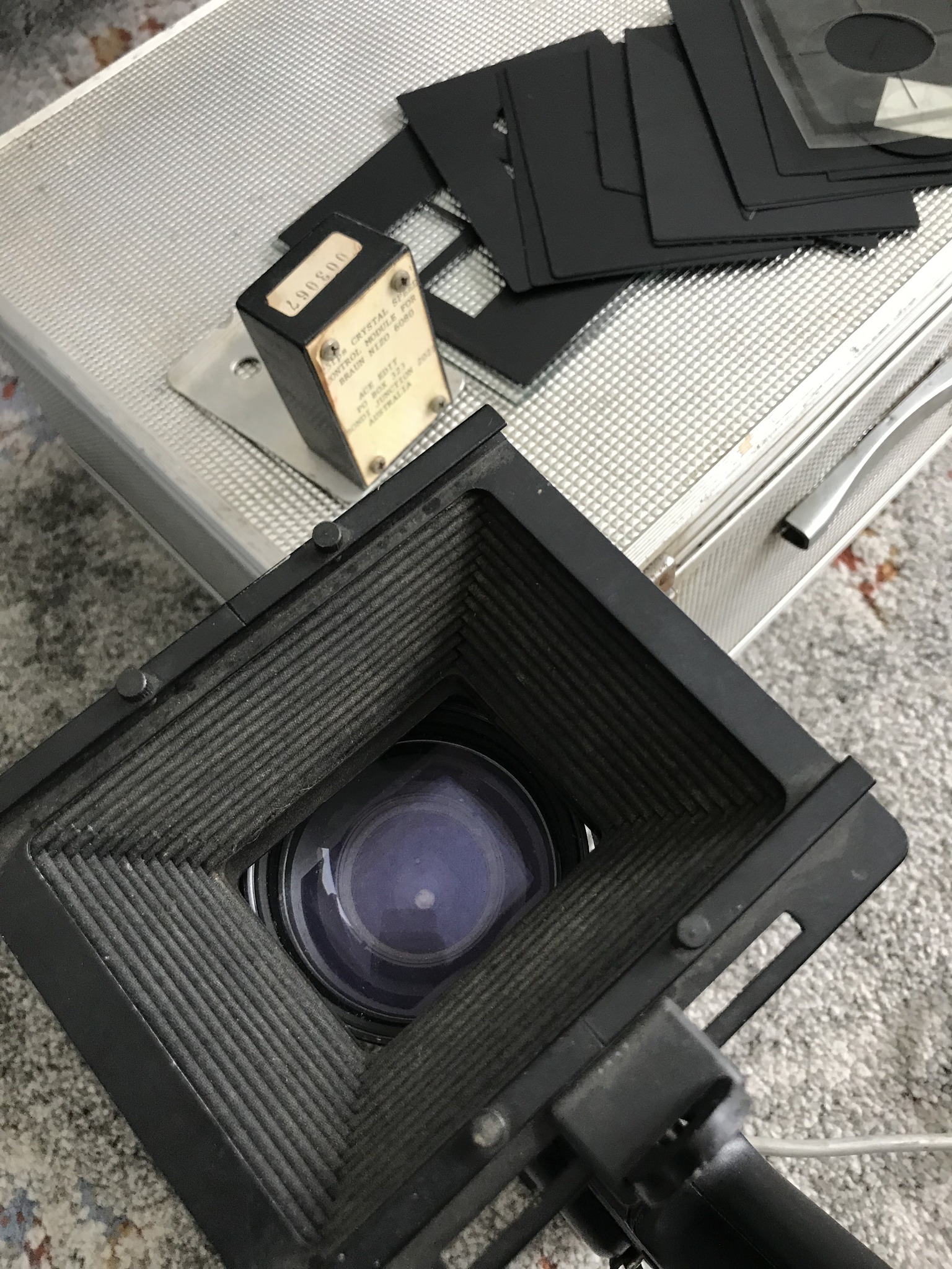 Nizo 6080 super 8 Camera and accessories including a very rare