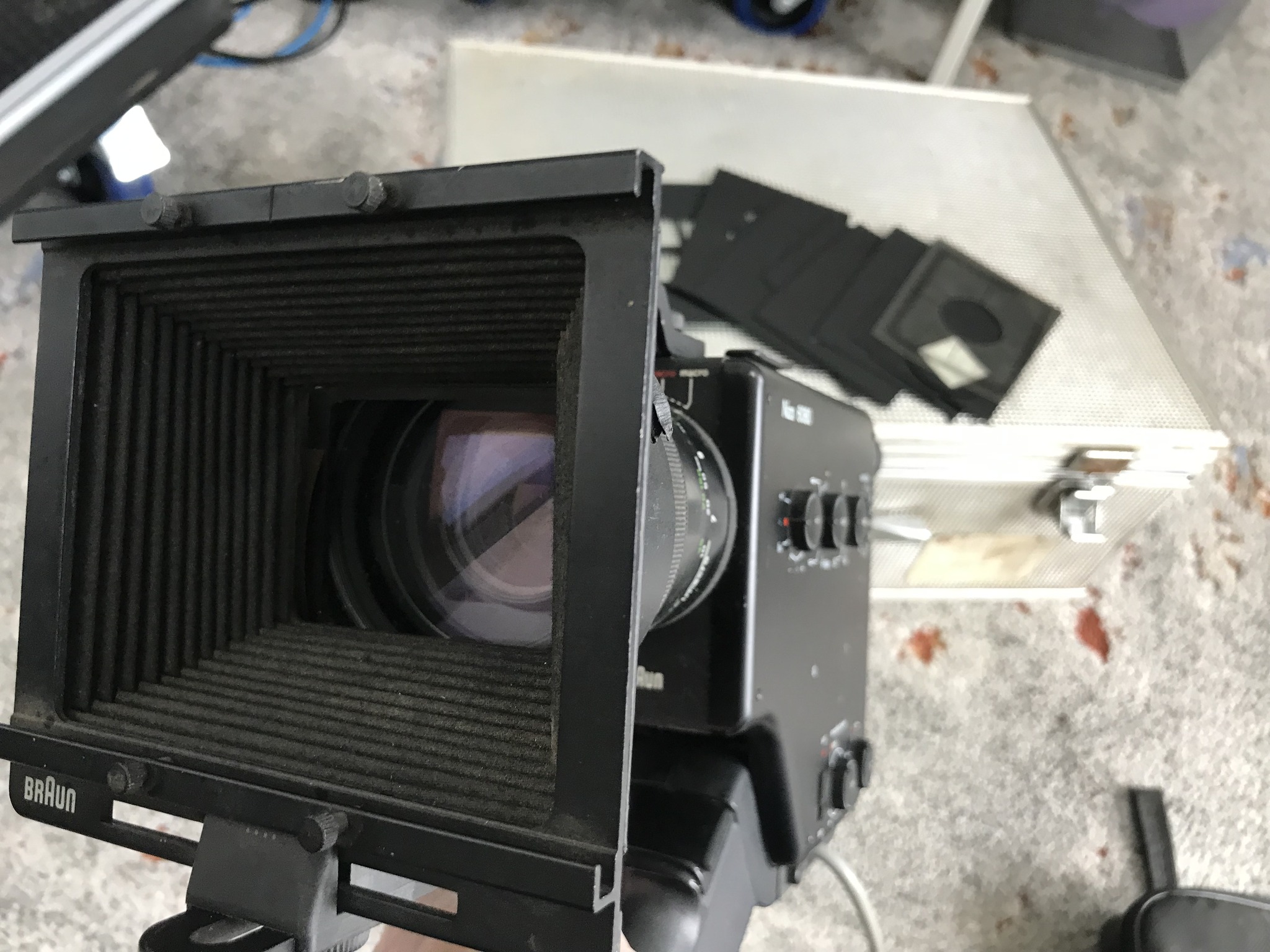 Nizo 6080 super 8 Camera and accessories including a very rare