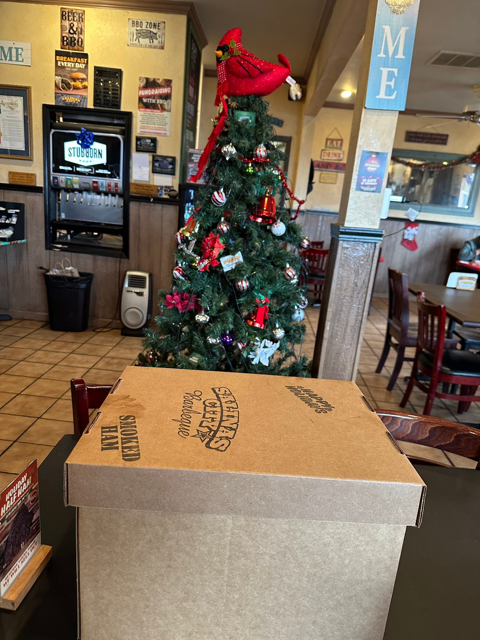 fra mani holiday dressing review Christmas ham from Salinas City BBQ filter_colour_green