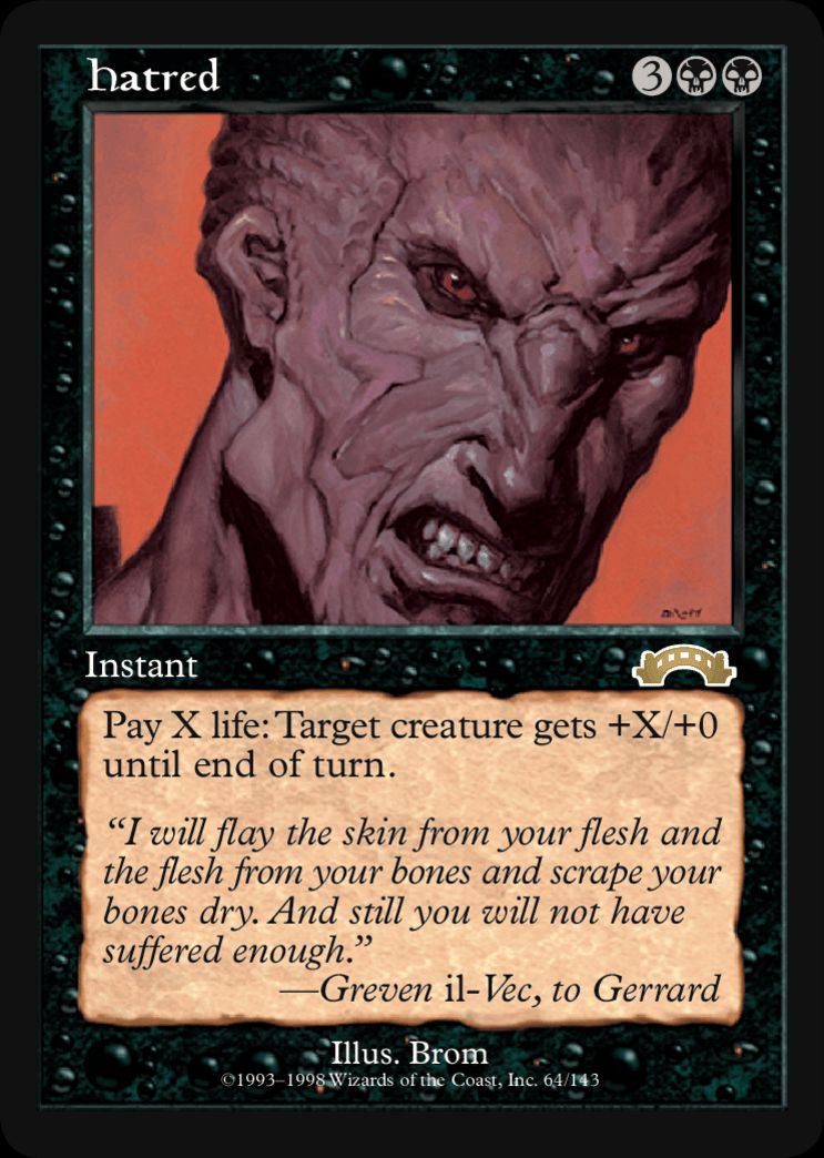cards like hatred mtg Lagomos, Hand of [205] [Dominaria United] [Foil]  Face to Face Games All cards will be carefully packed for safe transit The 32 Best Nonbasic Land