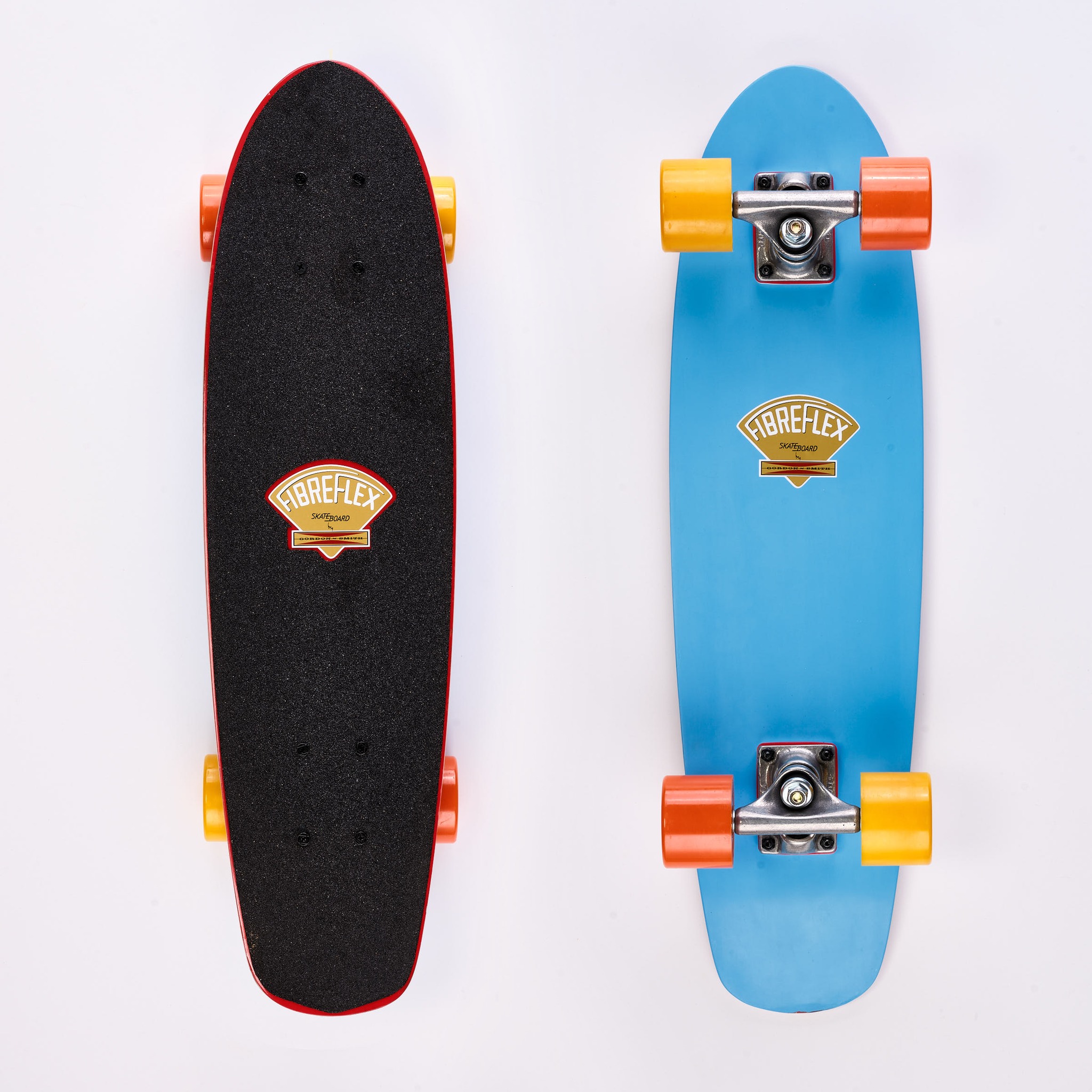 Restored 1978 Fibreflex bowlrider skateboard
