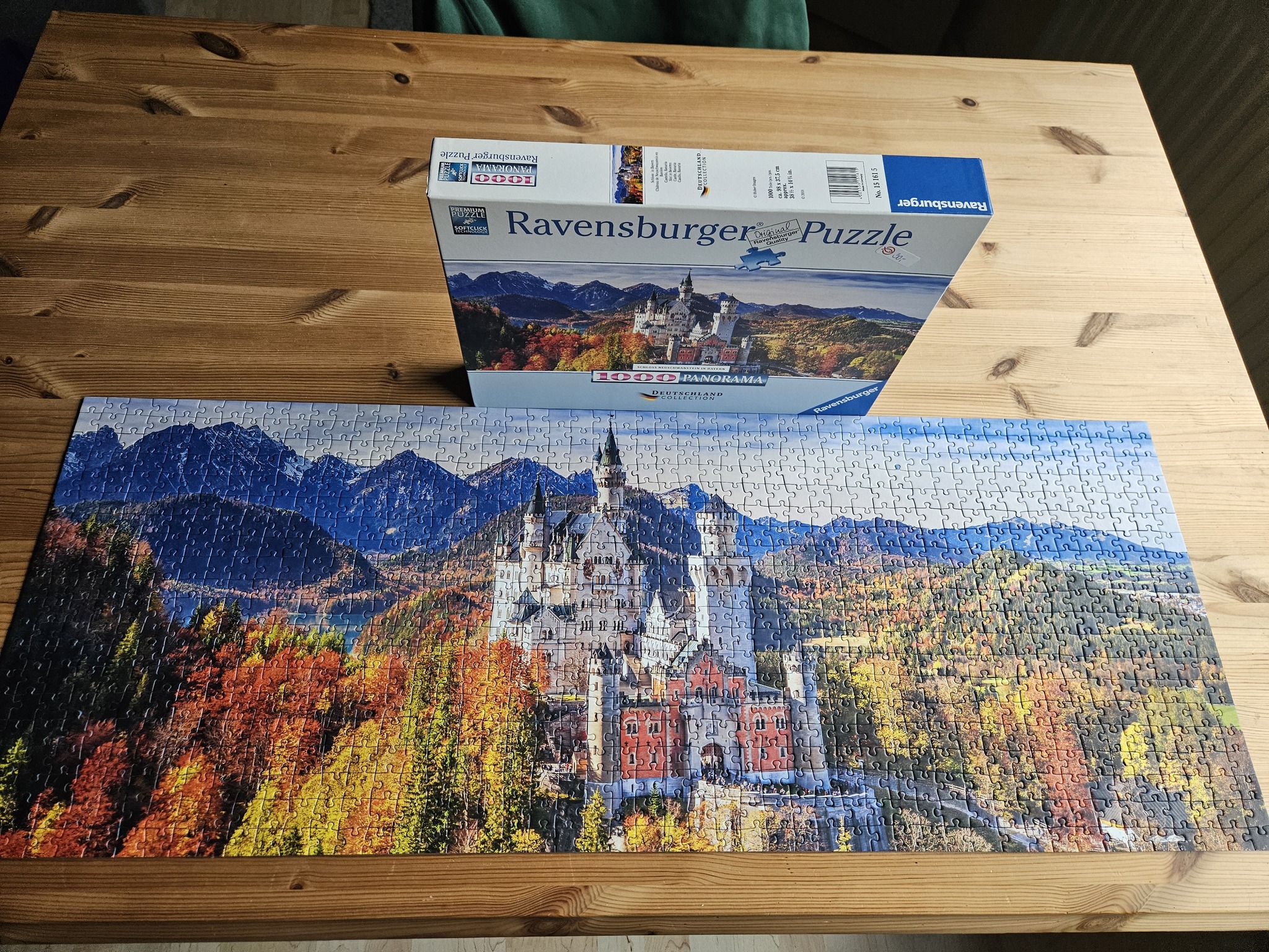 Clementoni - 35146 Collection - Neuschwanstein Castle, Puzzle 500 Teile Für Erwachsene Und