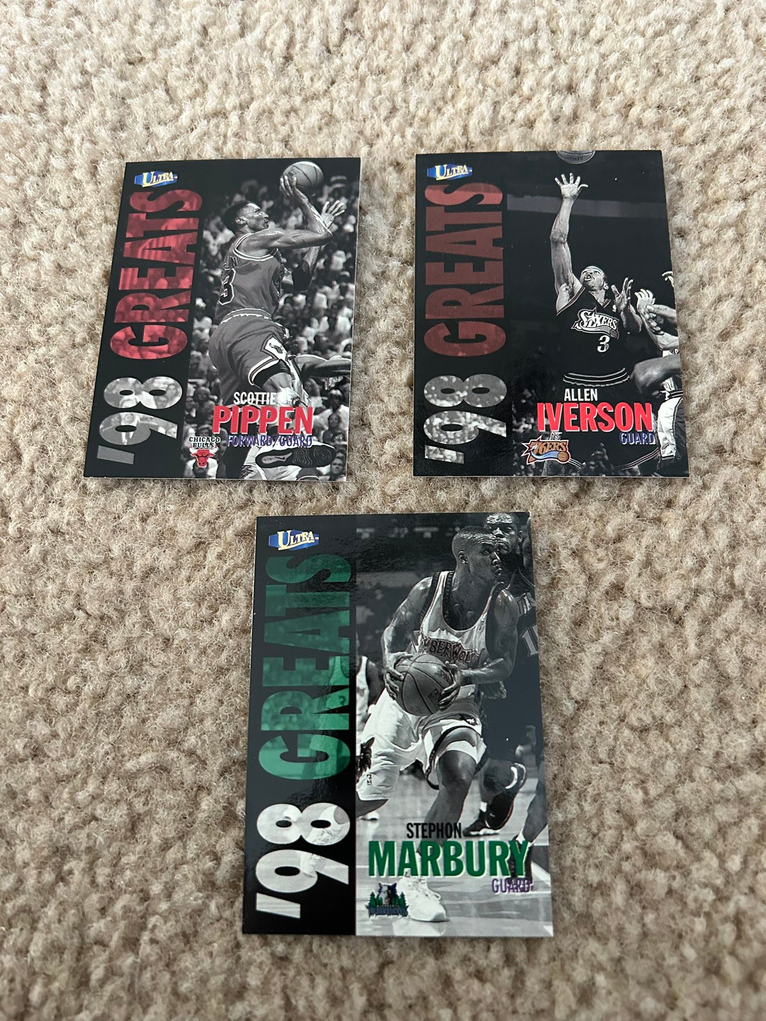 Sorting 600 NBA cards from 1989 to 1999