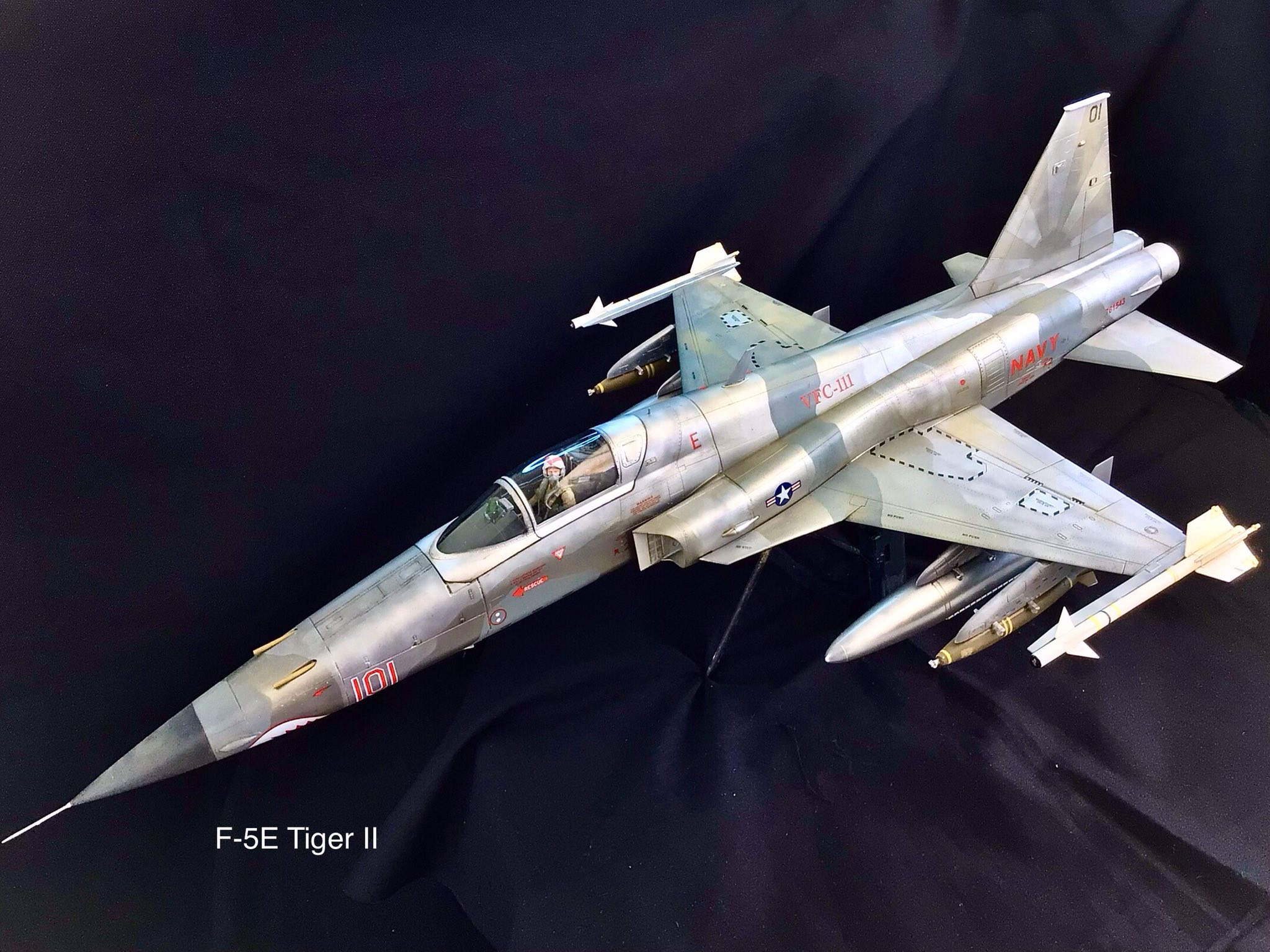 F-5E Tiger II model by Kitty Hawk in 1:32 scale