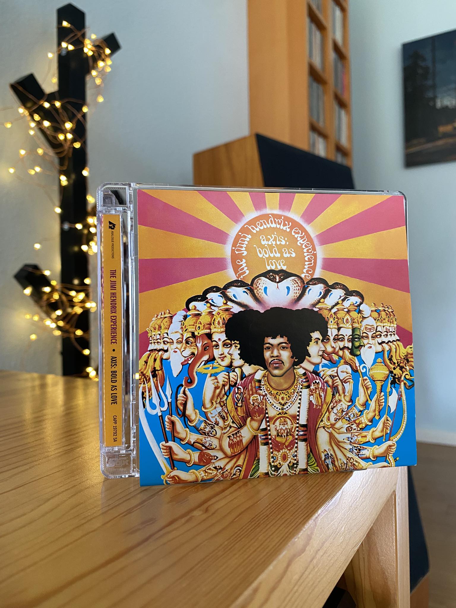 The limited edition UHQR 200-gram clarity vinyl pressings of AXIS
