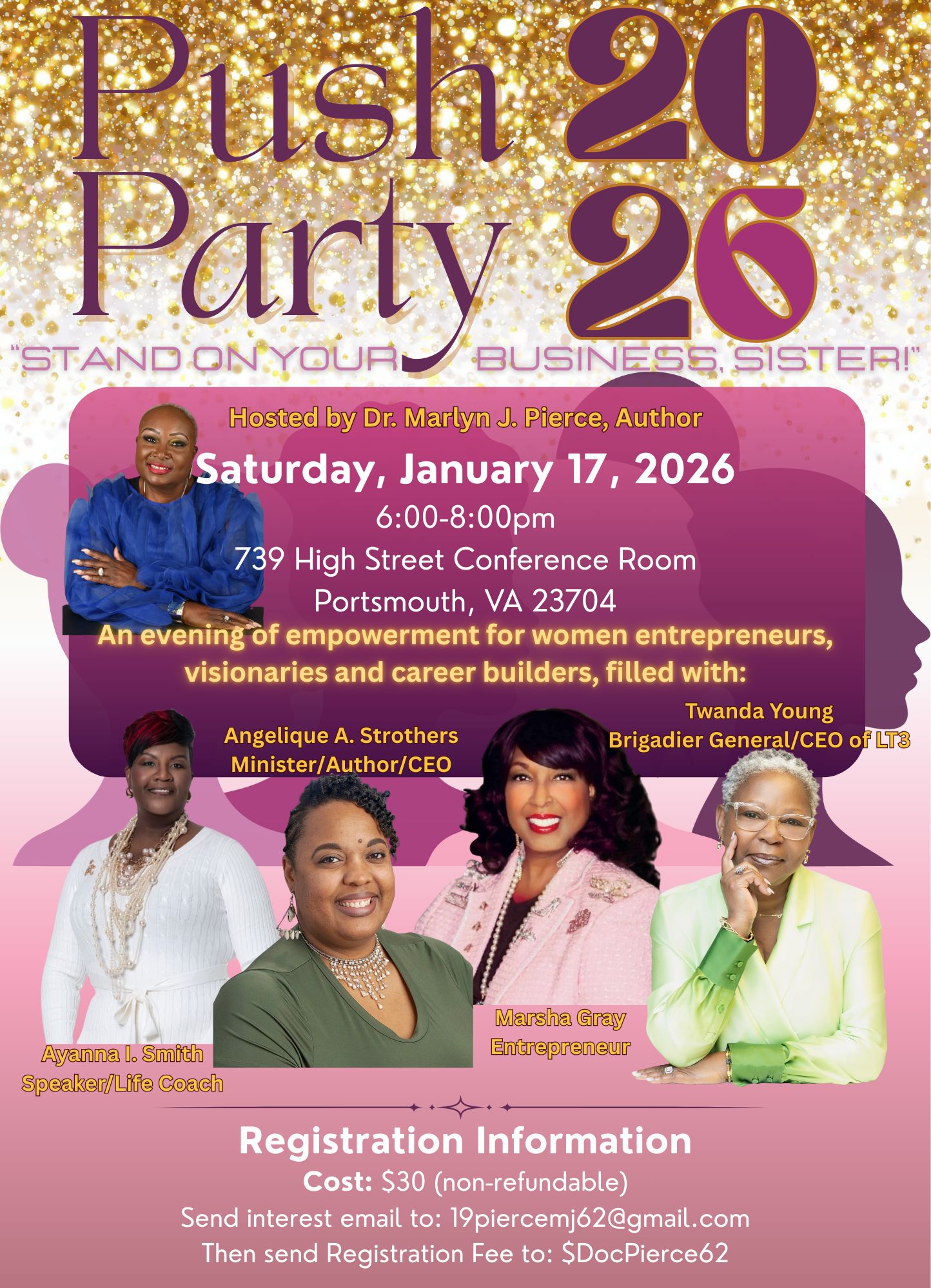Ayanna - Push Party 2026 is here! If you’re a woman entrepreneur ...