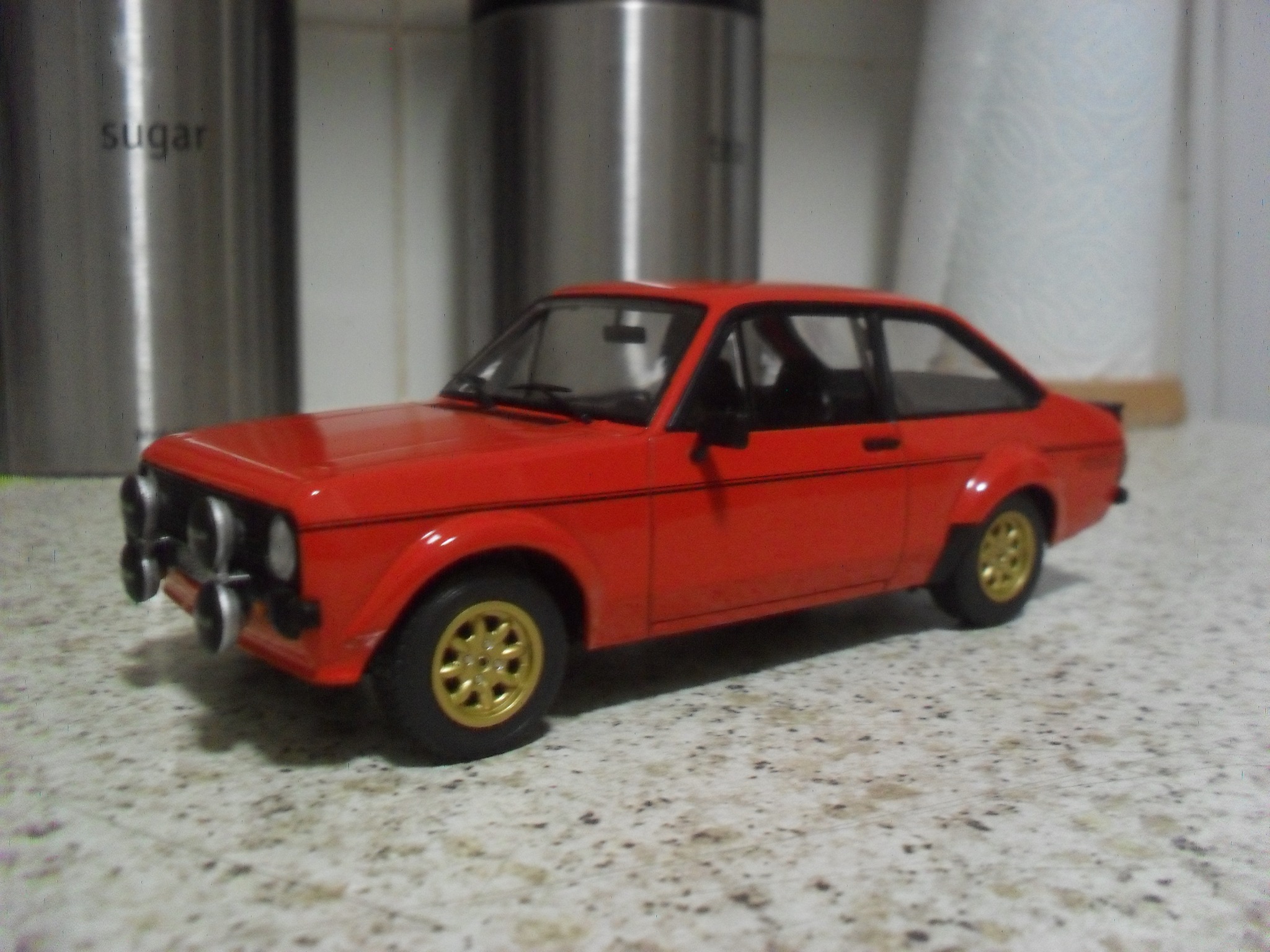 Coche Scalextric C4323 Ford Escort MK2 Hot Rod - Edición Mick 'Duffy' Collard, Para Pistas De Carreras