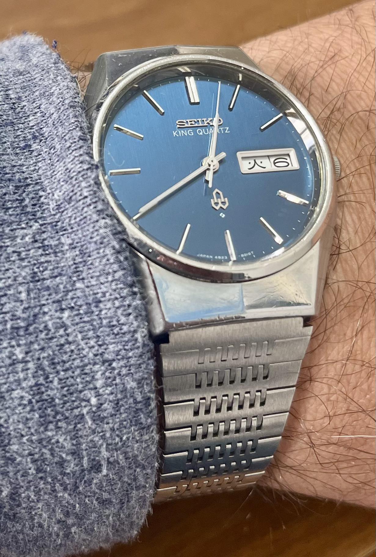 希少】SEIKO 0853-8005 KING QUARTZ 1976年6月製 【公式通販】