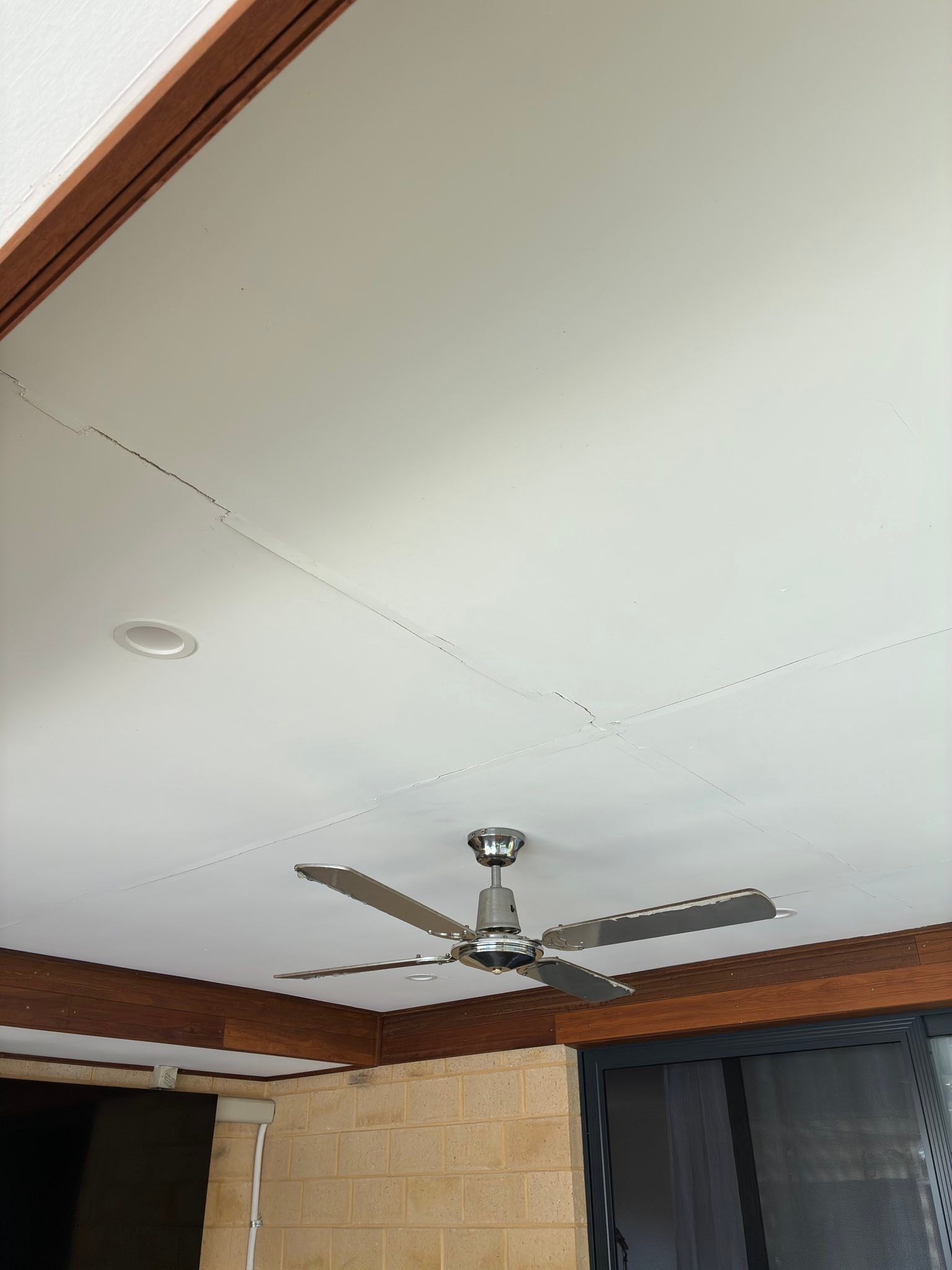 Hi all chasing a ceiling fixer to do some work. Area is roughly 5x3 ...