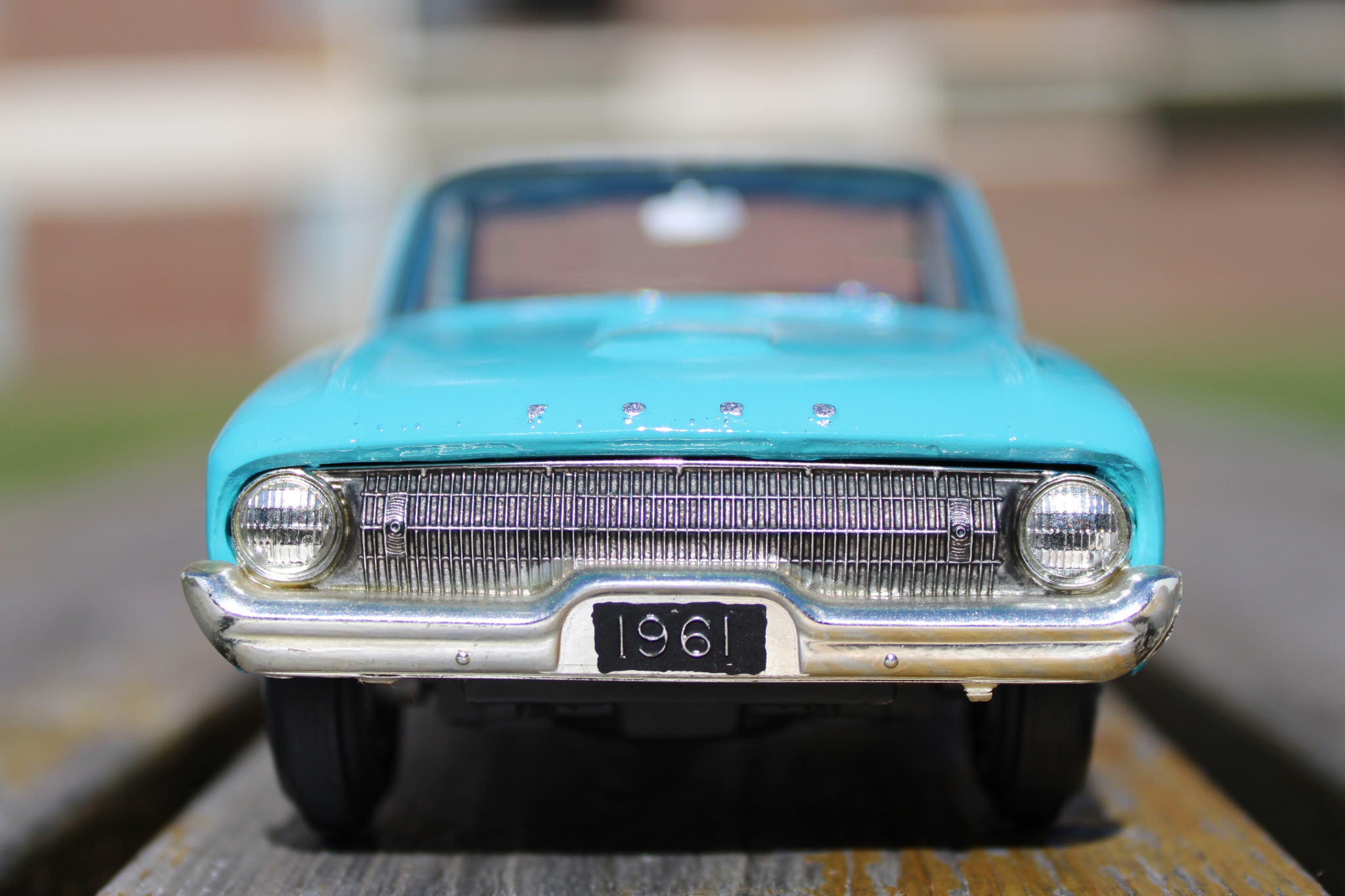 Restored 1961 Ford model car
