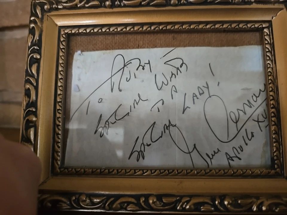 Is Gene Cernan's Apollo XVII signature authentic?