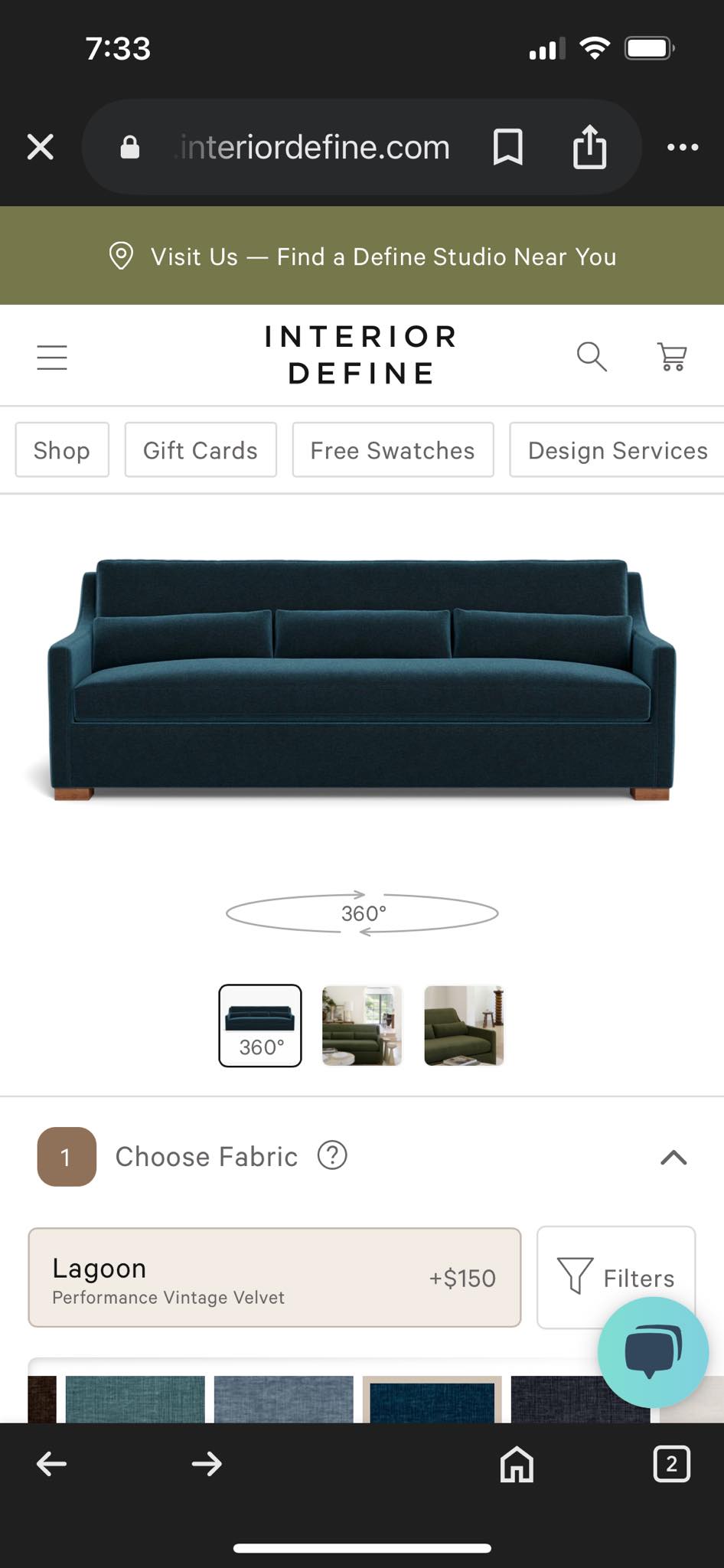 Home Design and Decor | So I’m looking at ordering sofas through ...