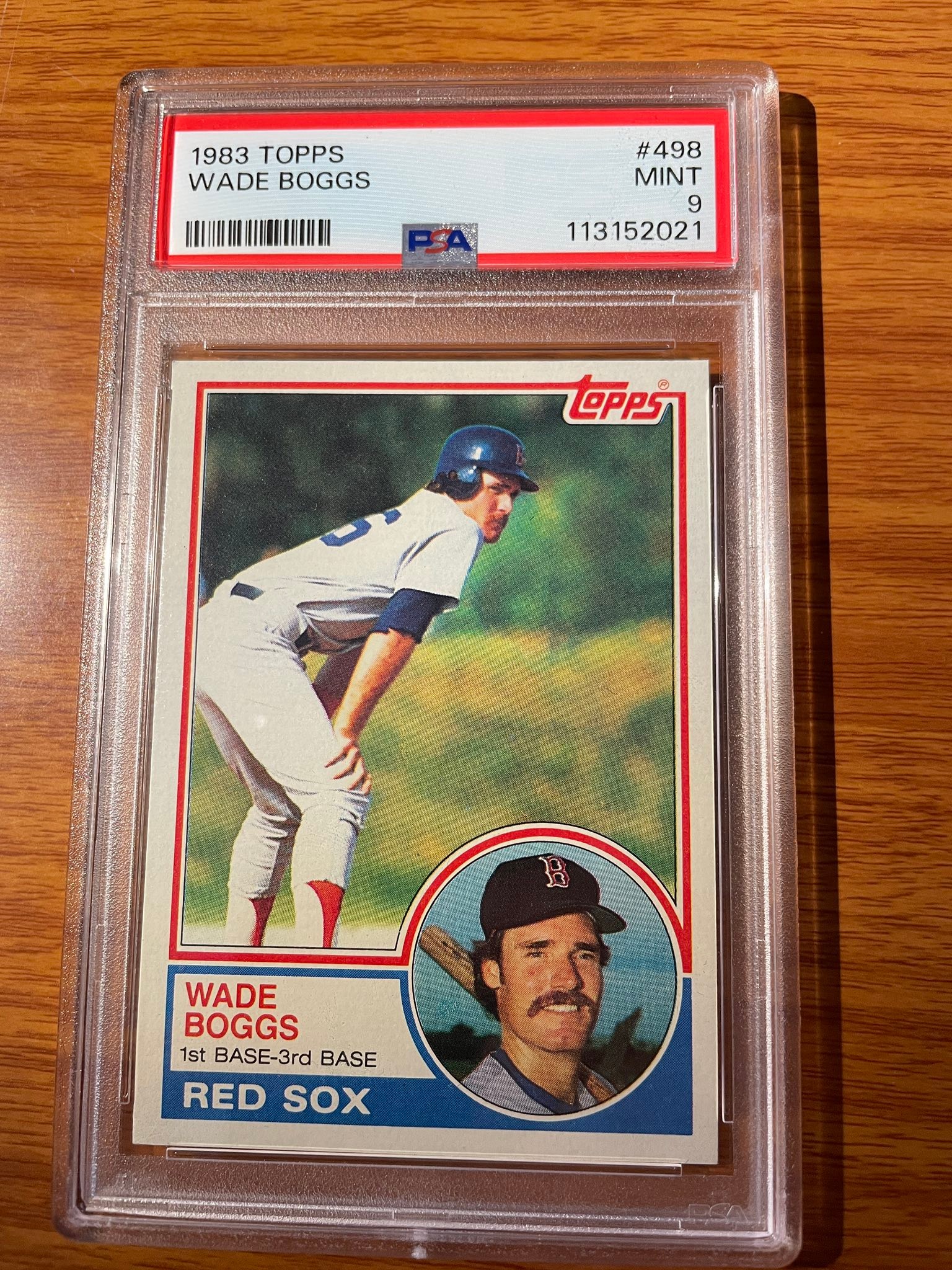 Wade Boggs Rookie