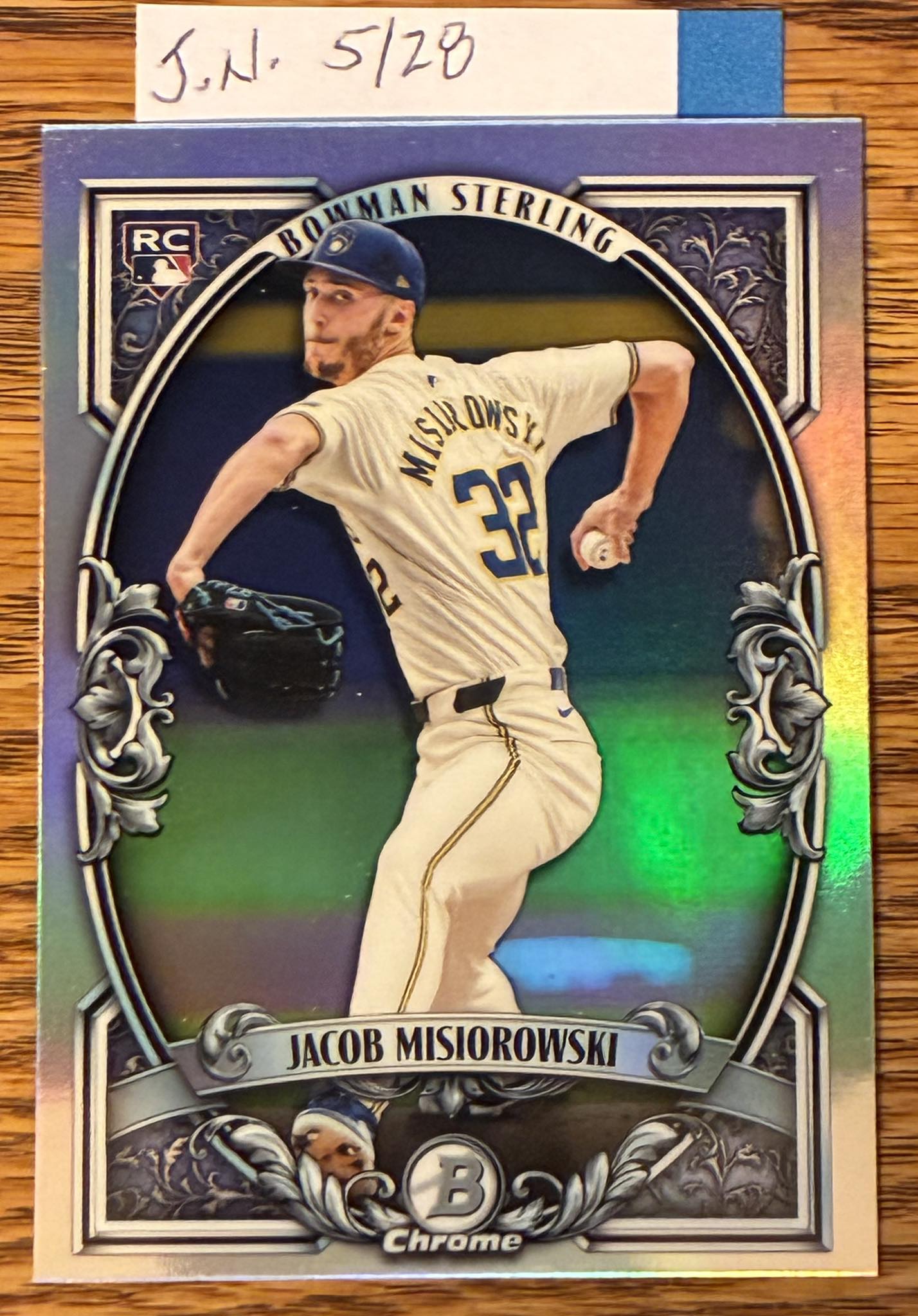 Jacob Misiorowski 2026 Bowman Mega Box Chrome Rookie Auto Rose 