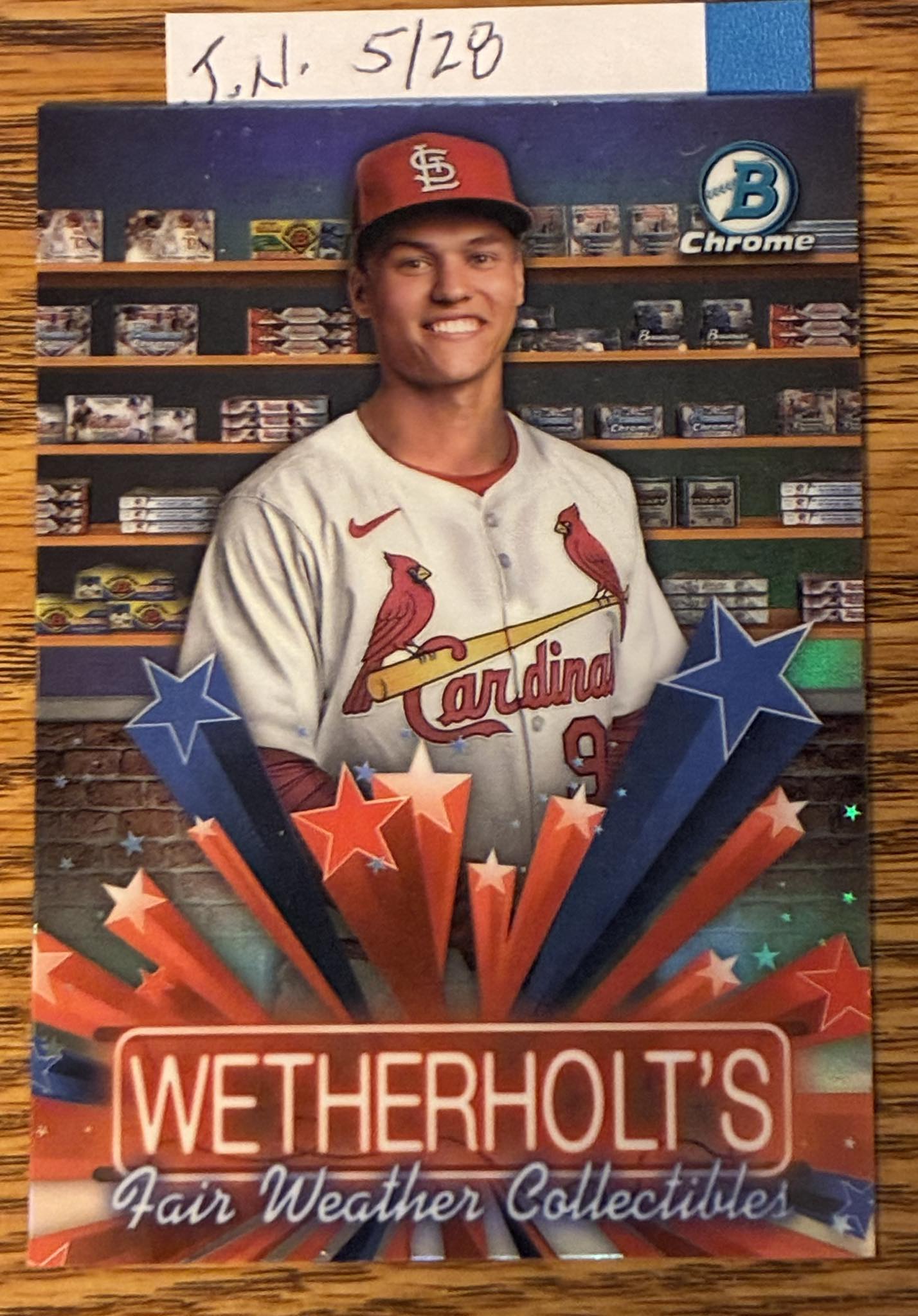 RECORD SALE: We just sold this 2025 JJ Wetherholt Bowman Chrome 