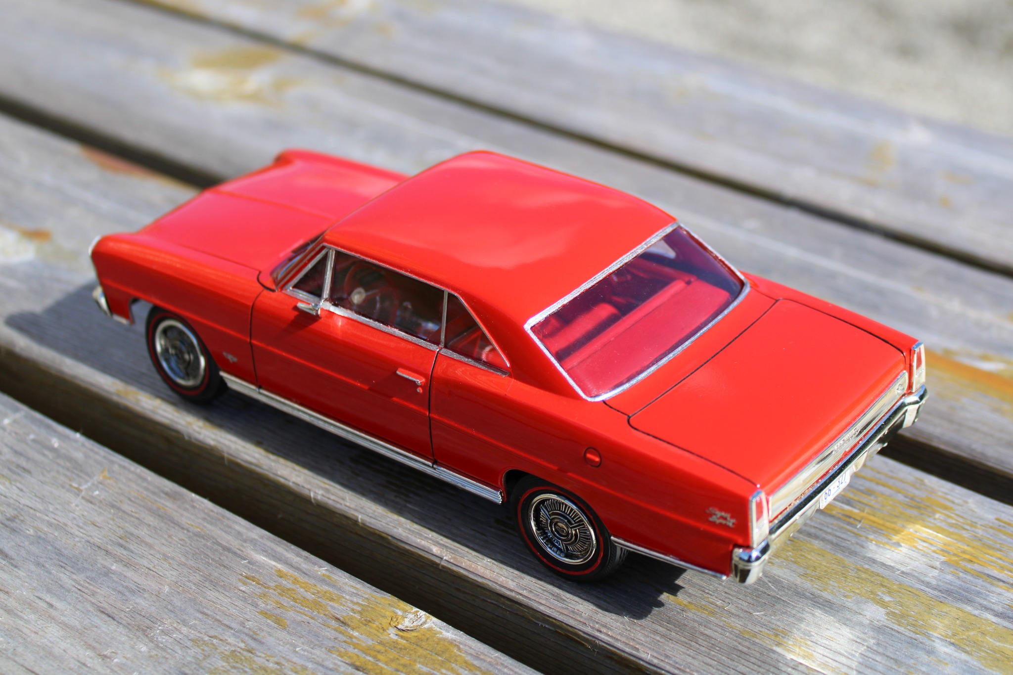 1/25 scale AMT 1966 Chevy Nova SS completed in early 2022