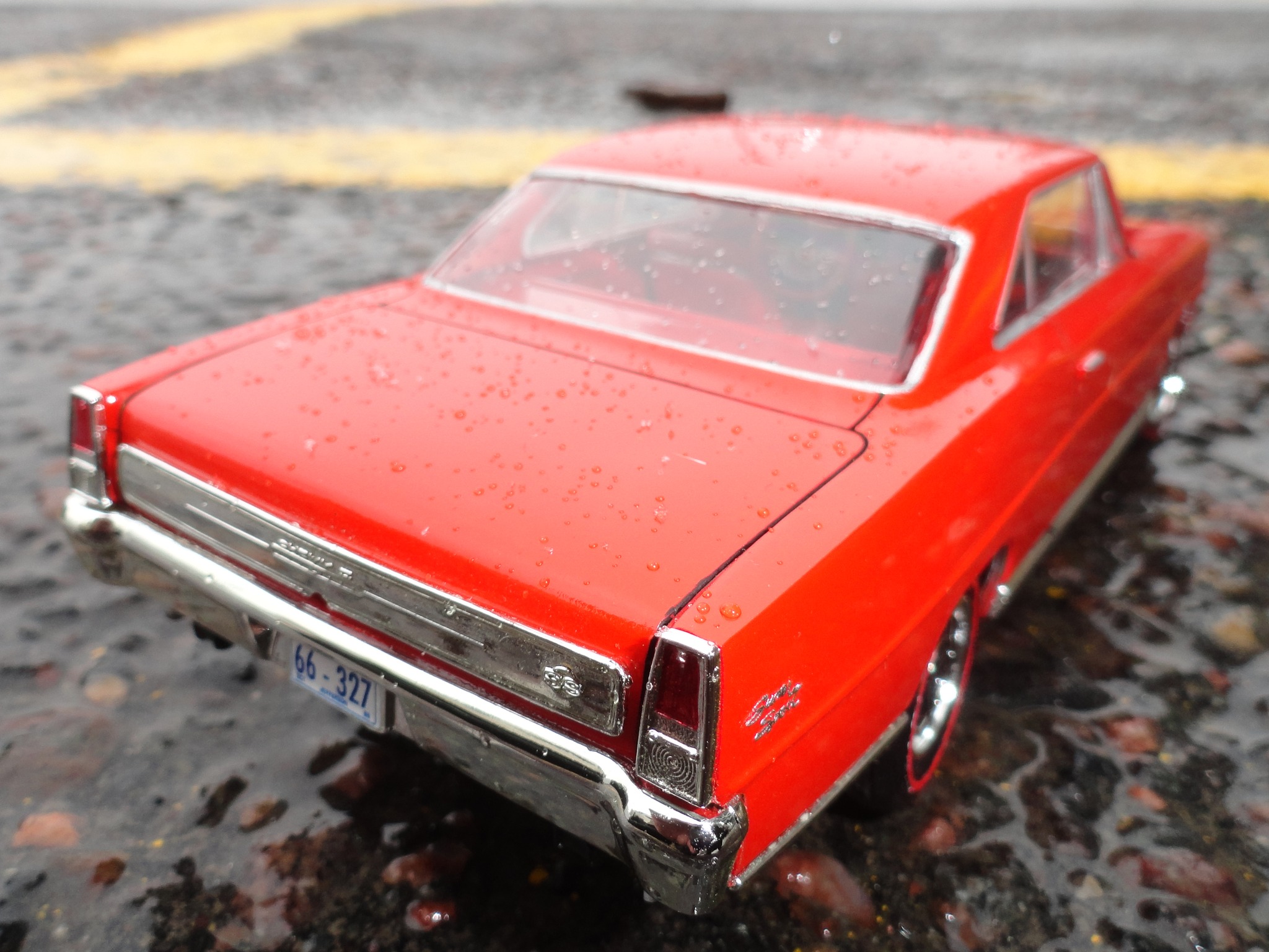 1/25 scale AMT 1966 Chevy Nova SS completed in early 2022