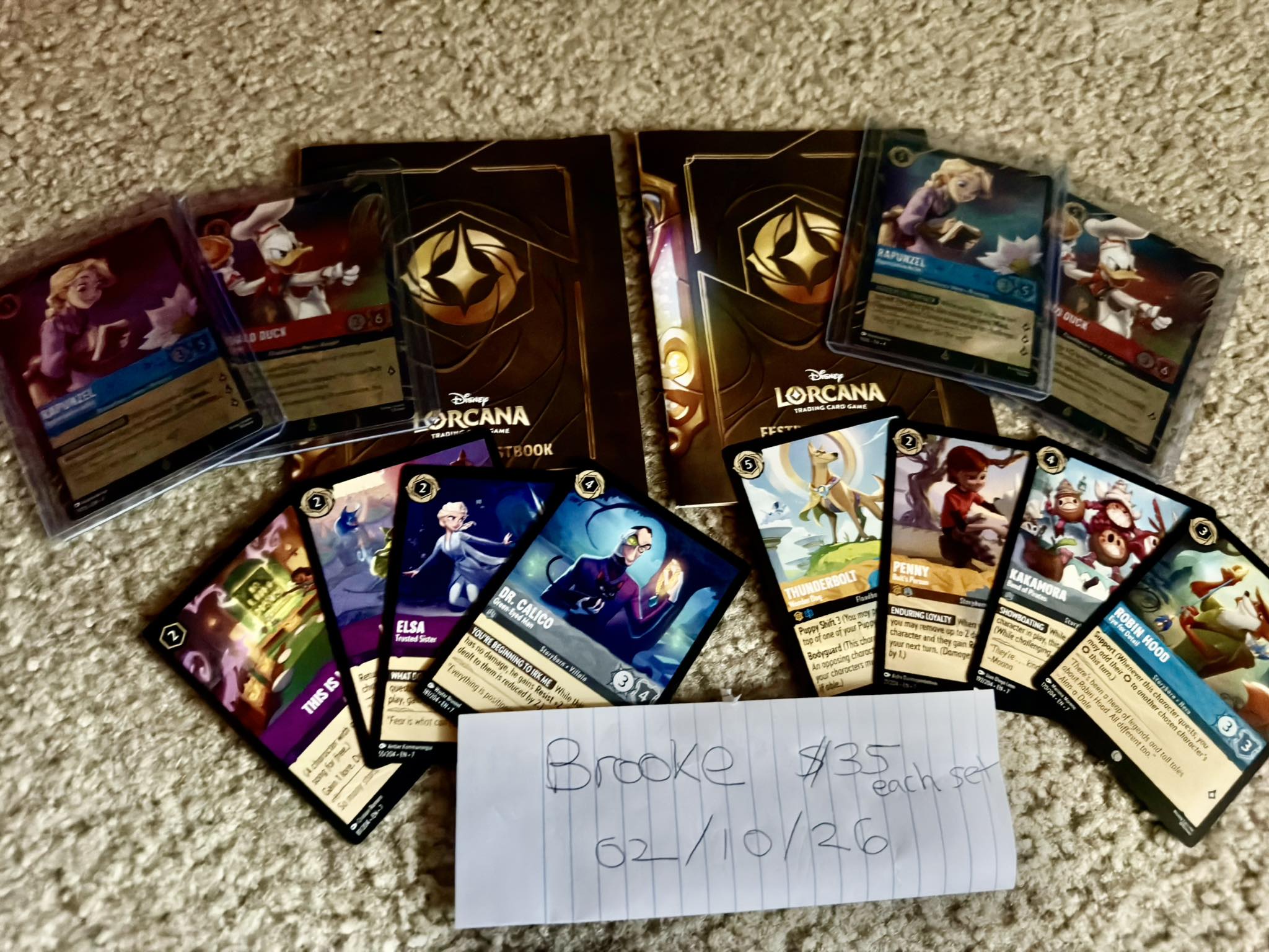 Disney Lorcana TCG Costco promo set