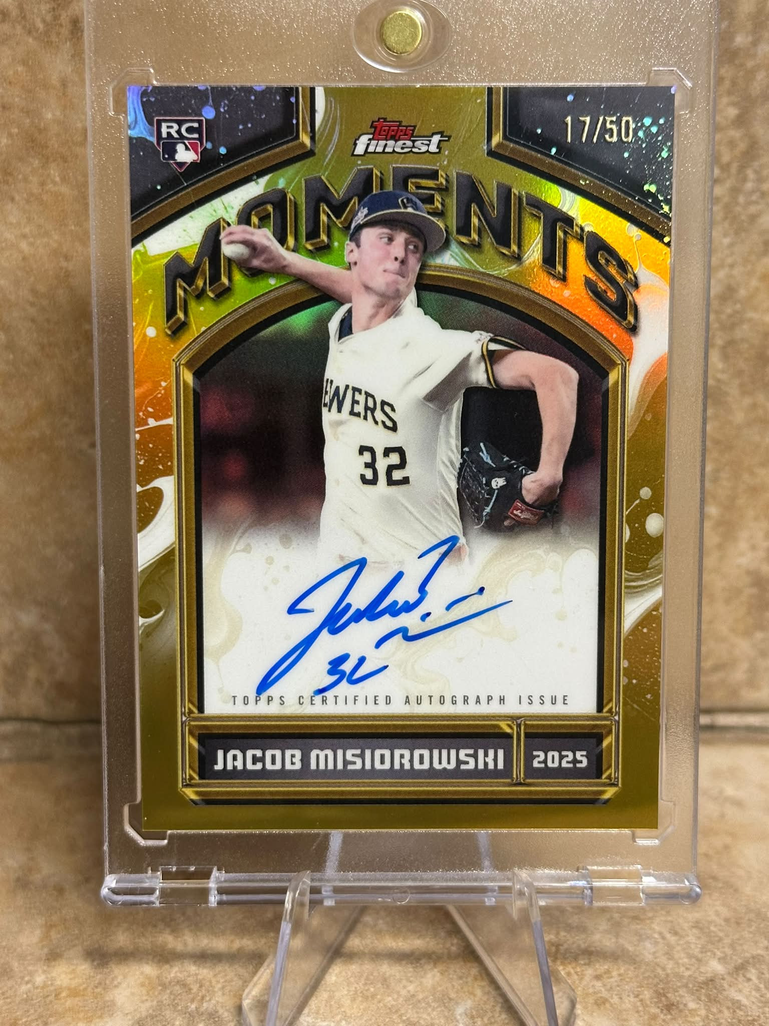 激レア！新品！Maestro Colin Lloyd 24g Topps Finest vs Chrome Jacob Misiorski Miz RC auto card: which to