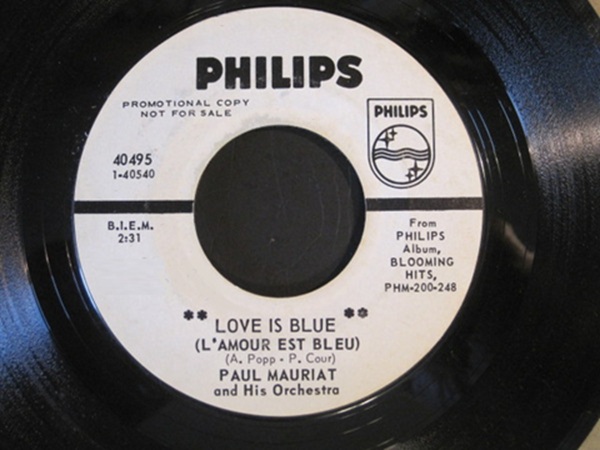 Paul Mauriat's instrumental hit Love is Blue