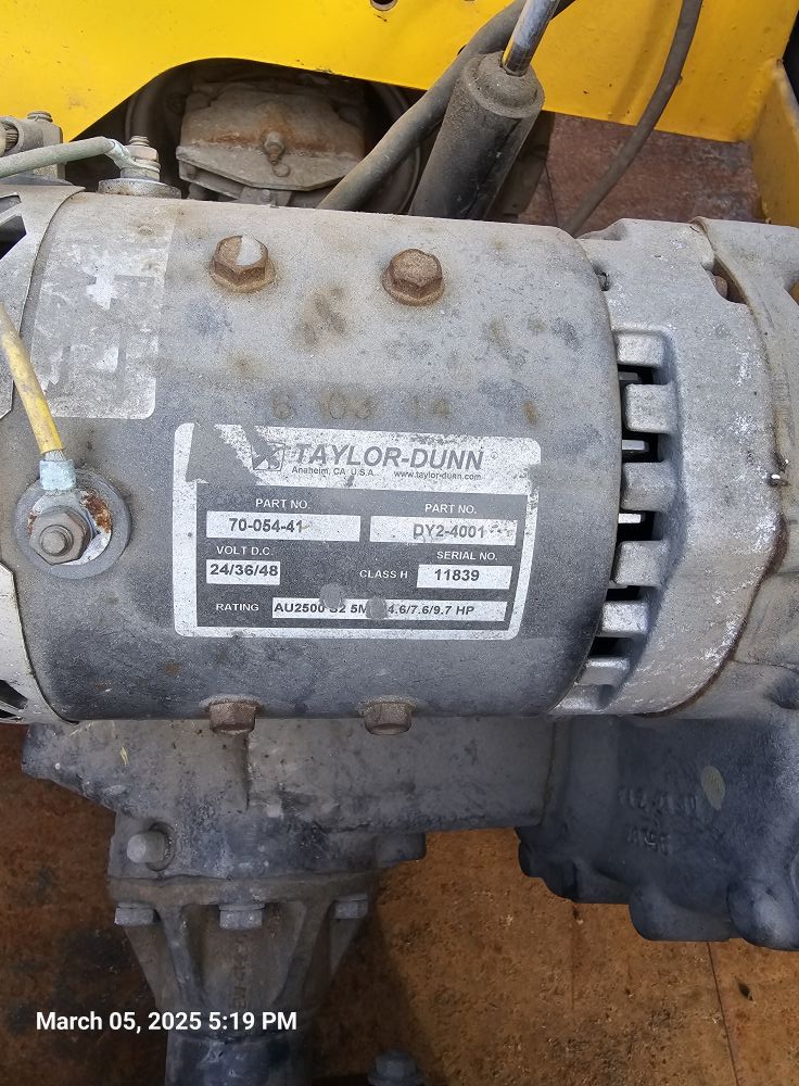 How to bench test a FairPlay golf cart motor?