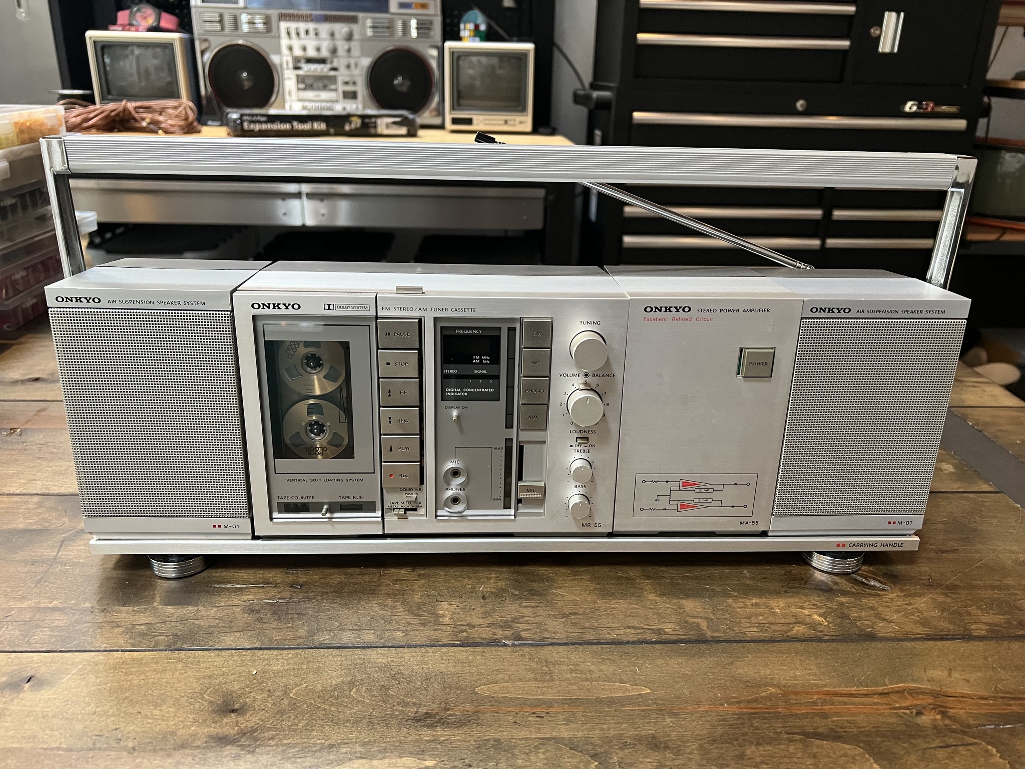 ONKYO　コンポ Is Onkyo ZAC-55 the most expensive mini boombox?