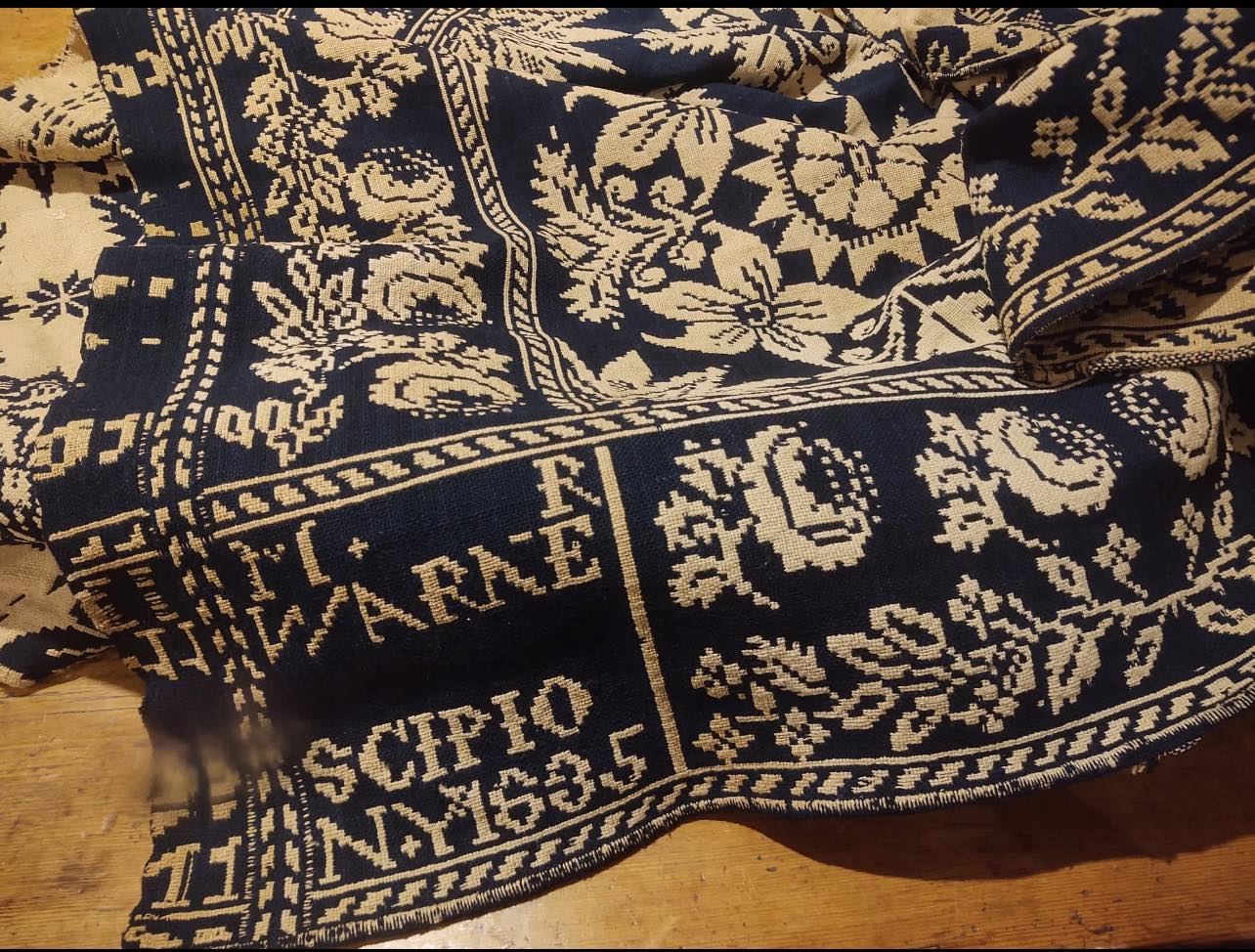 Hello! I just unwrapped this “carriage blanket.” It