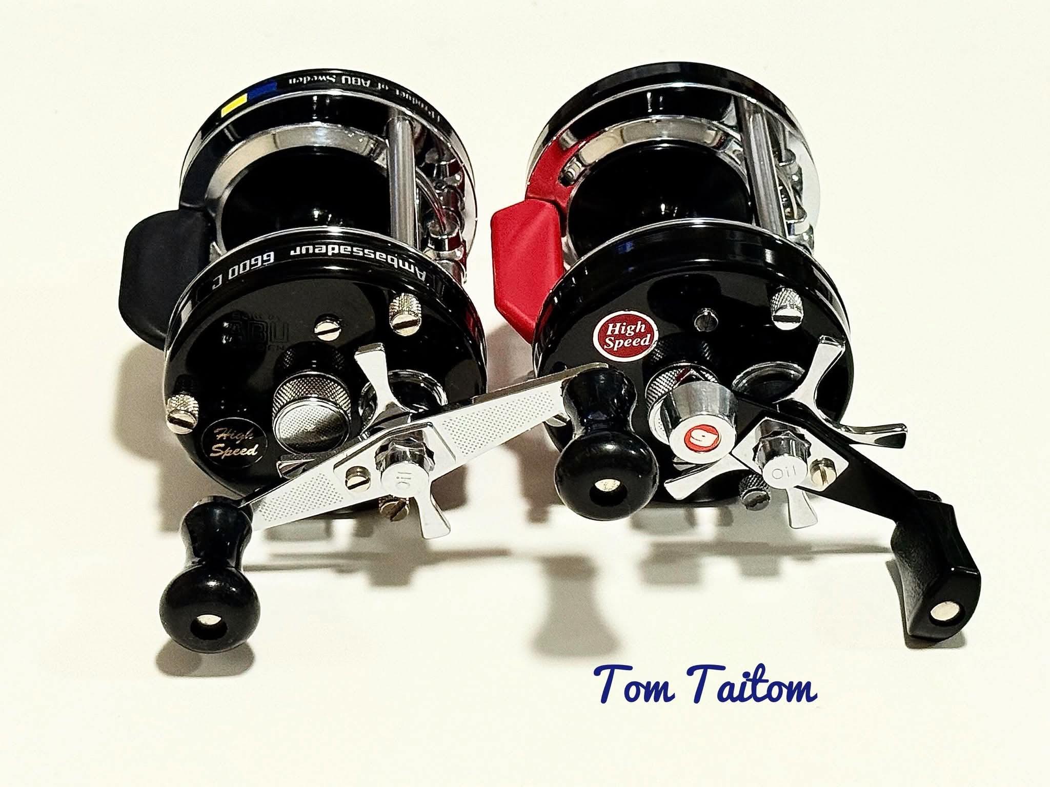 Rare Abu Ambassadeur Reels: Ambassadeur 6600C Red and Black Thumb