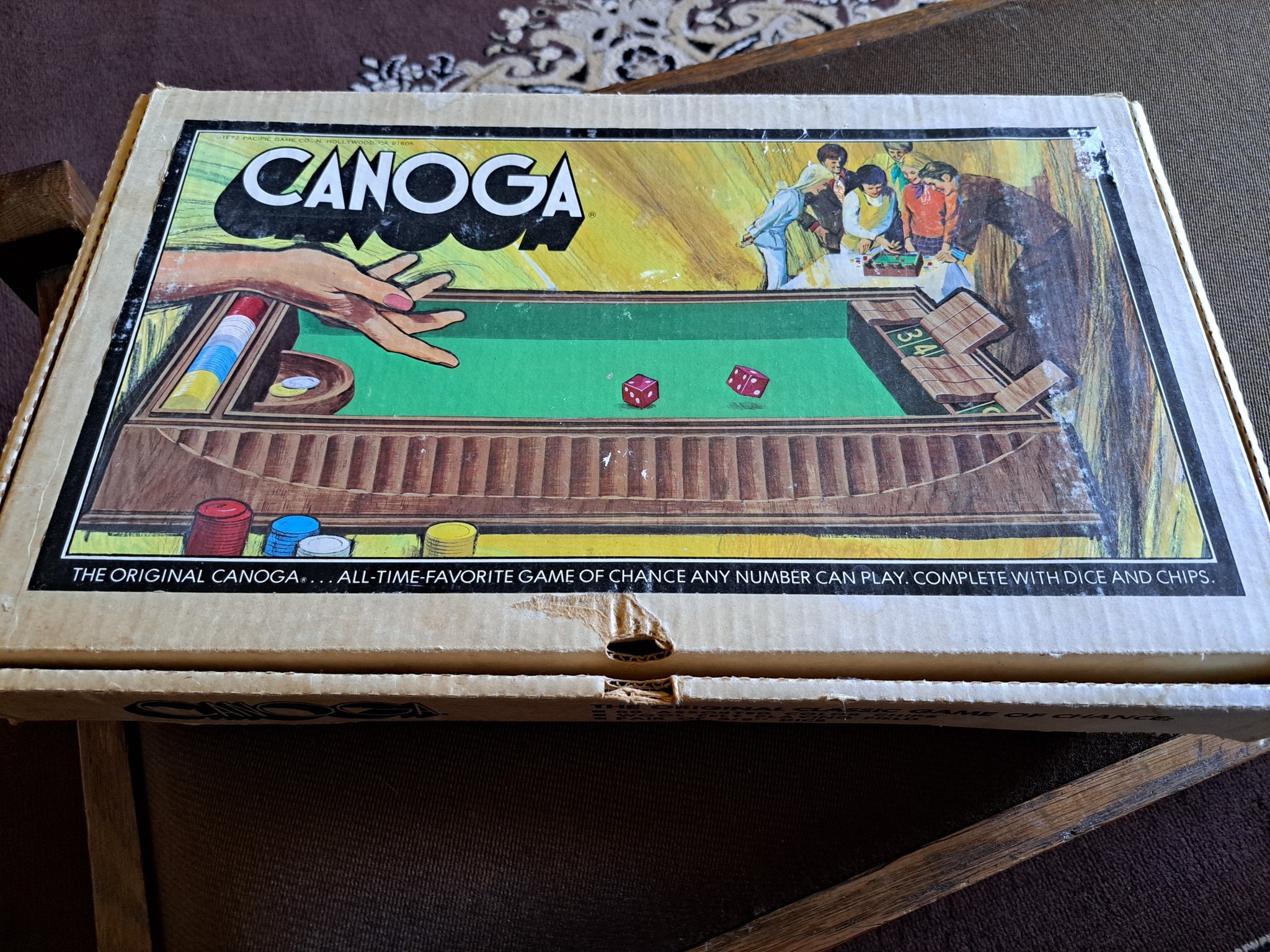 Vintage Slap Happy game from 1964 still in original box