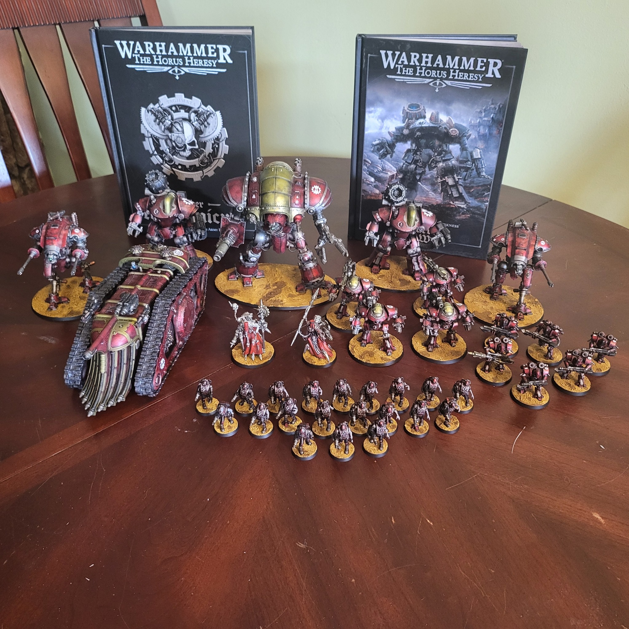 Warhammer Horus Heresy – Mechanicum Heavy Support Force – 3 Machines De Guerre En Plastique 476 Pièces – Non Peint, Kit à Monter