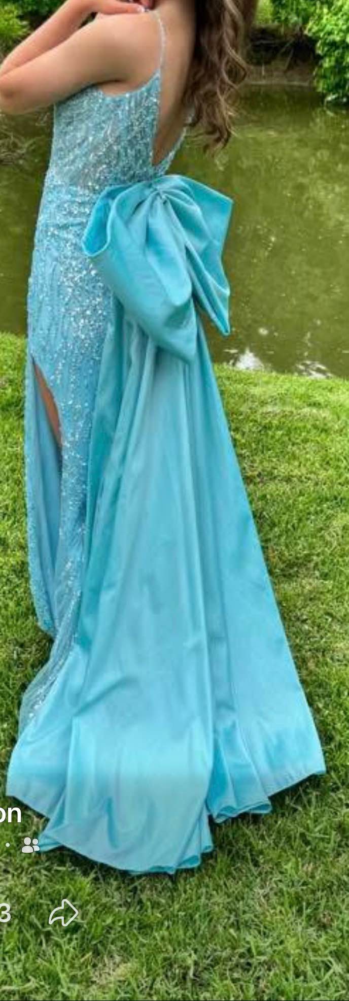 homecoming dress shops in houston This is a show-stopper. The sparkles on it are so beautiful and these photos don't do it justice. Bought at a specialty store who designs for big pagents. Size prom dresses 2026