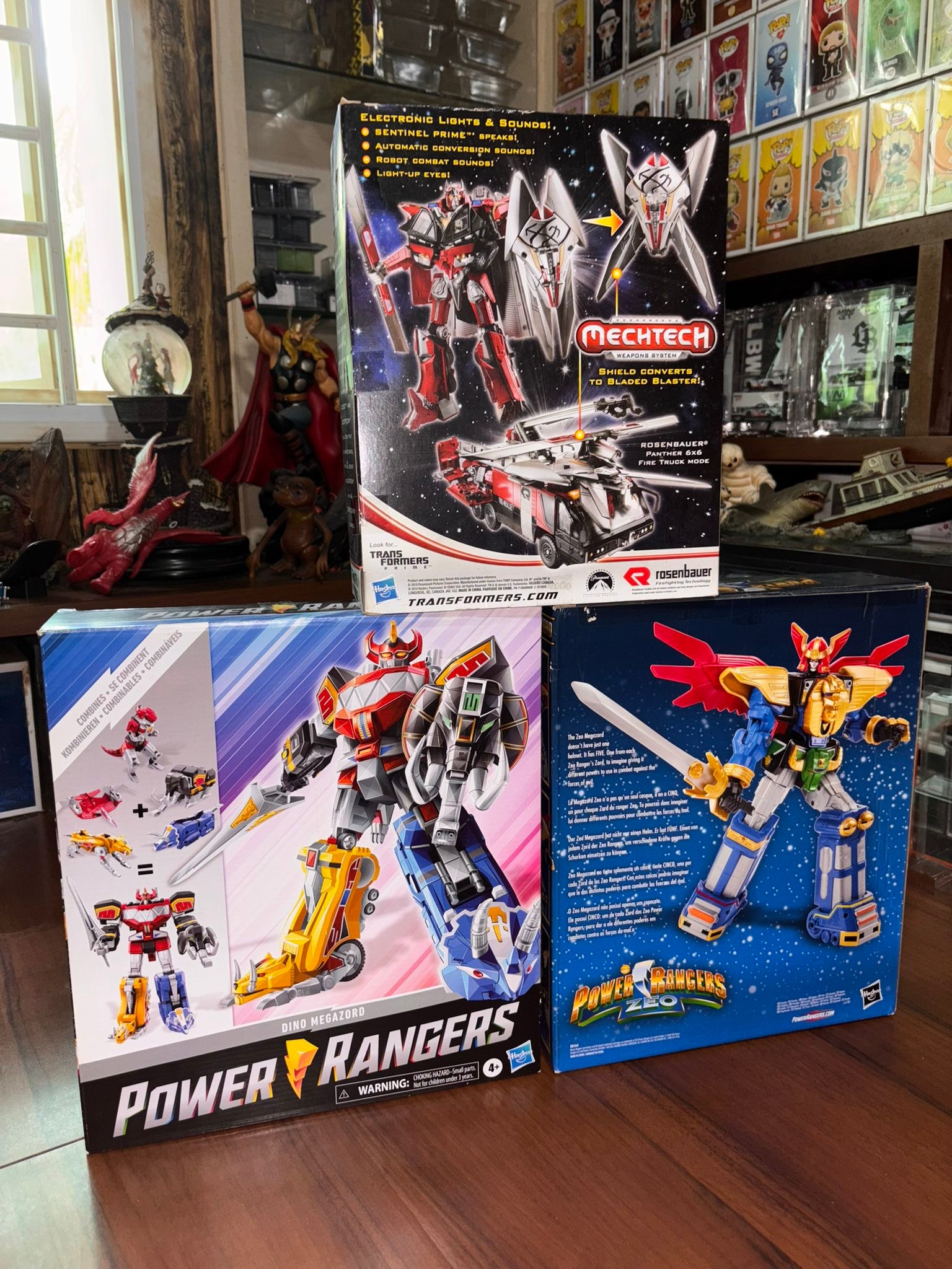 Captain Power set with Powerjet XT-7 and Phantom Striker at Amcorp