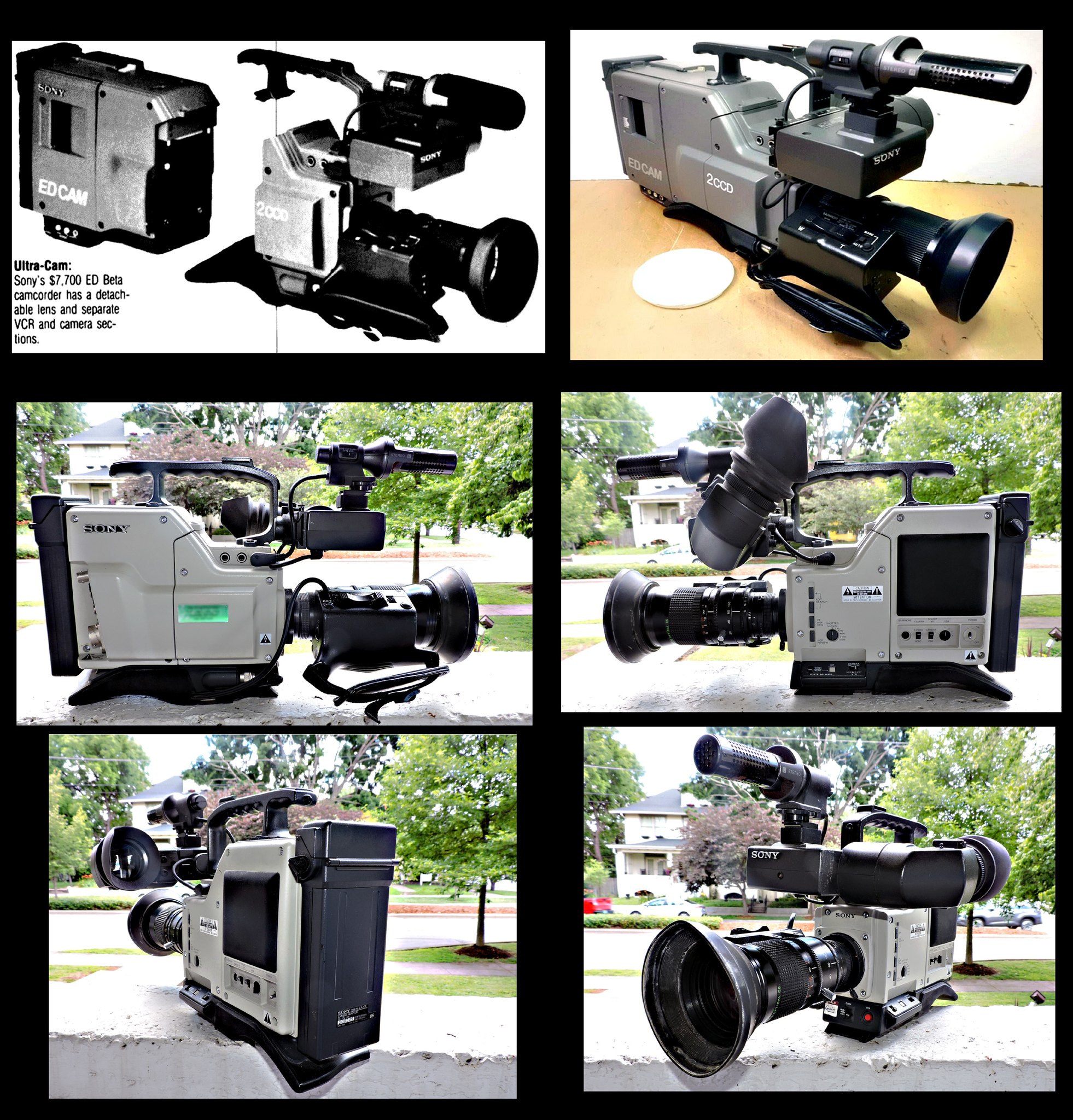 Ed beta video format and equipment