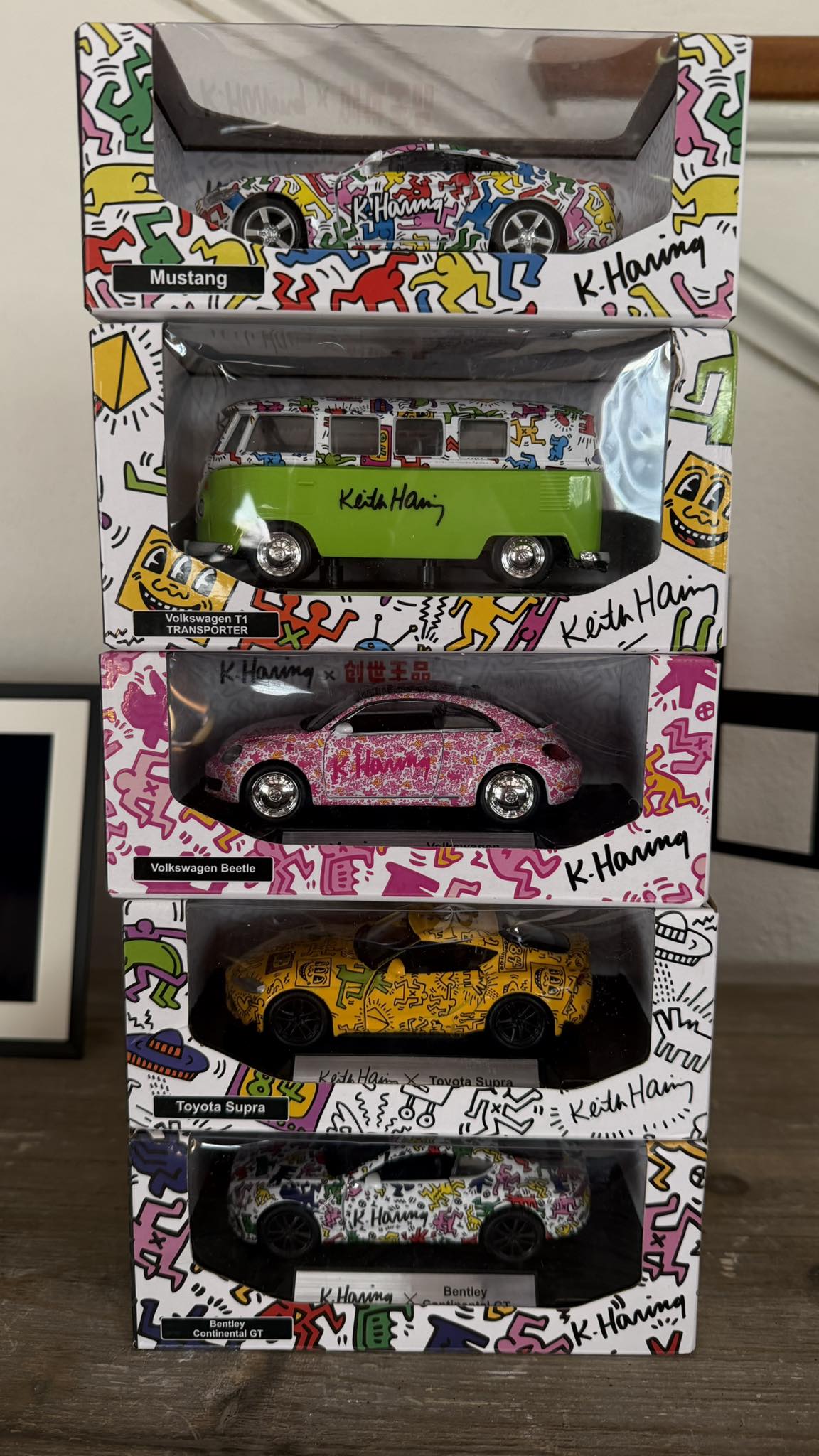 Trends Hobby x Keith Haring Lamborghini Temerario Limited to
