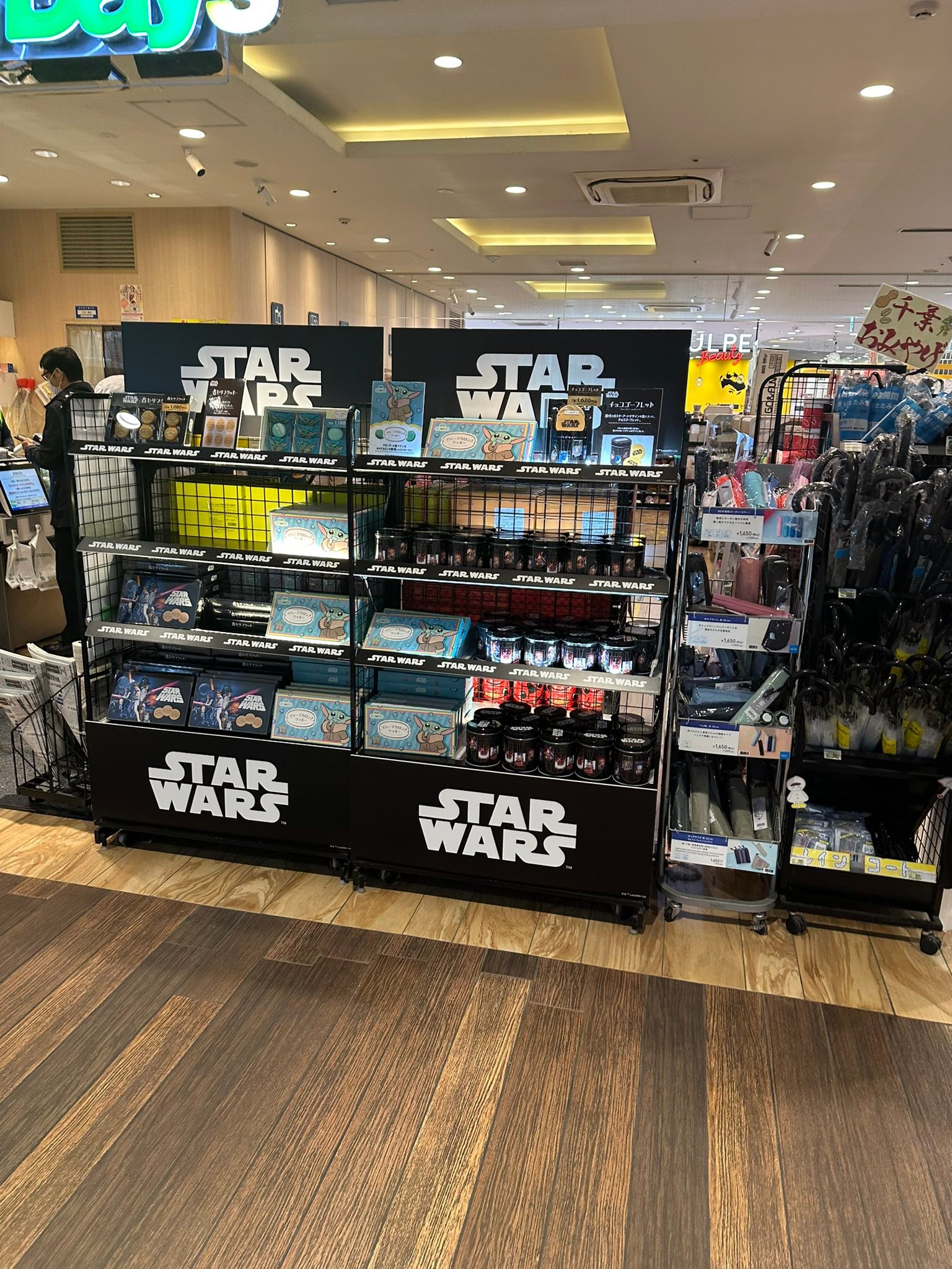Small Planet Popup Store in Shinjuku Station for Star Wars Celebration