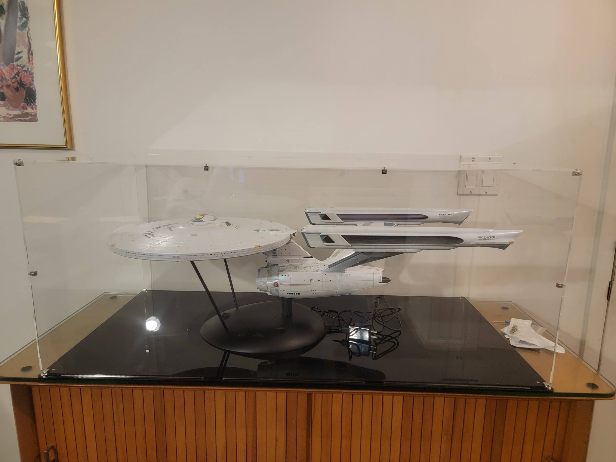 Purchased a acrylic case for tomy enterprise refit