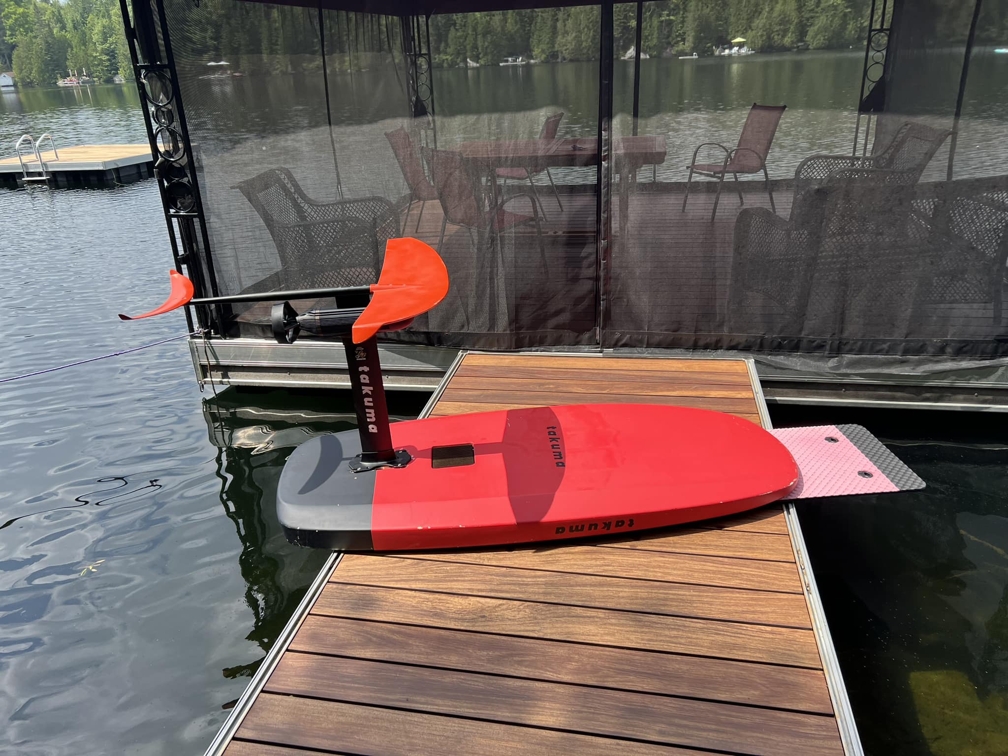 What big wing fits Takuma cruiser for low speed foiling?