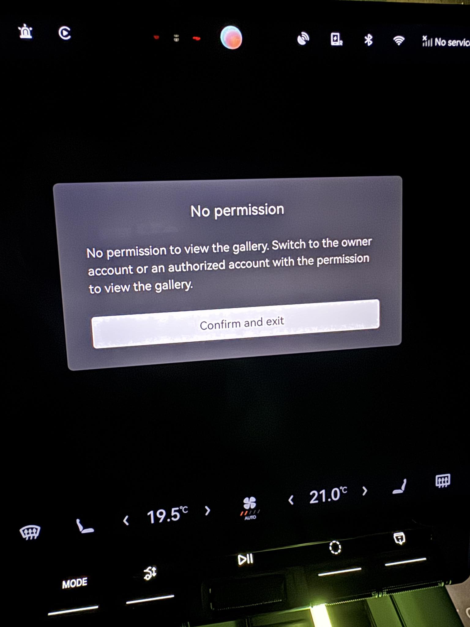 Hello everyone, new zeekr 7x owner here. Whenever I try to access